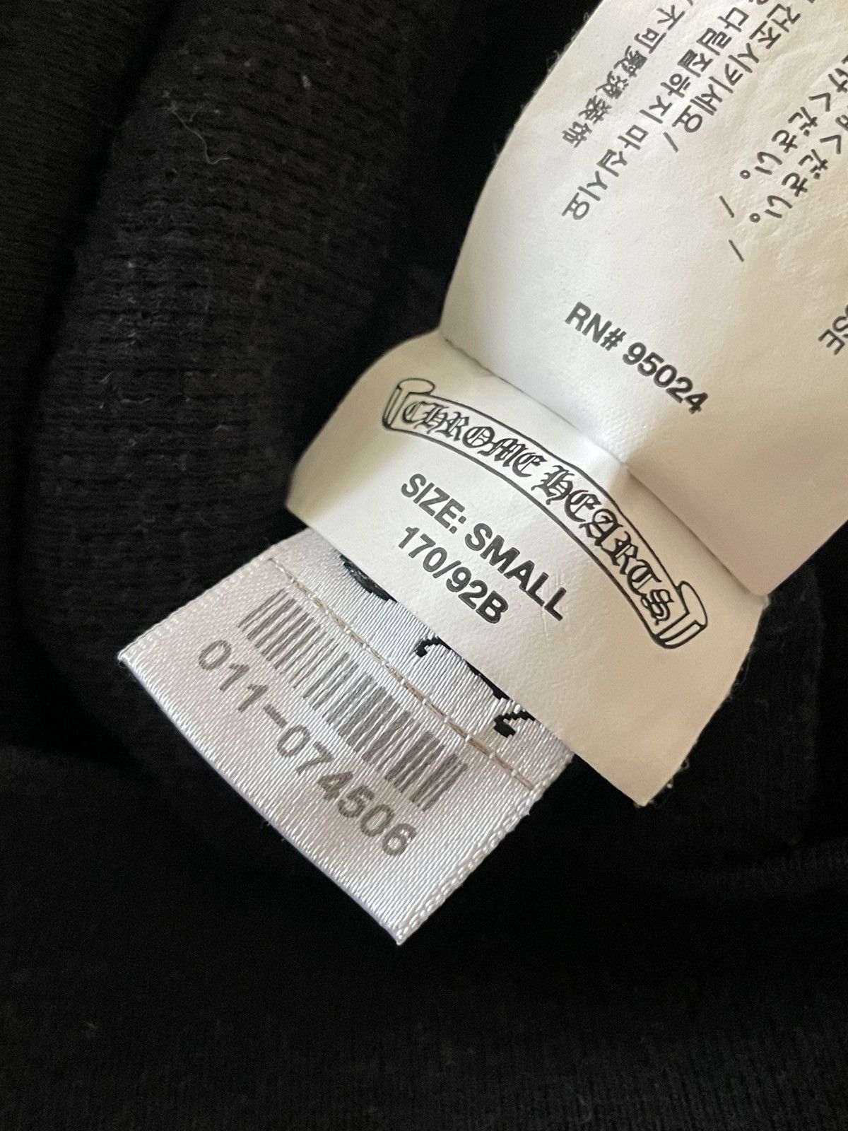 Chrome Hearts Chrome Hearts Thermal Thick, “F U”, Zip Hoodie Size Small Size US S / EU 44-46 / 1 - 11 Thumbnail