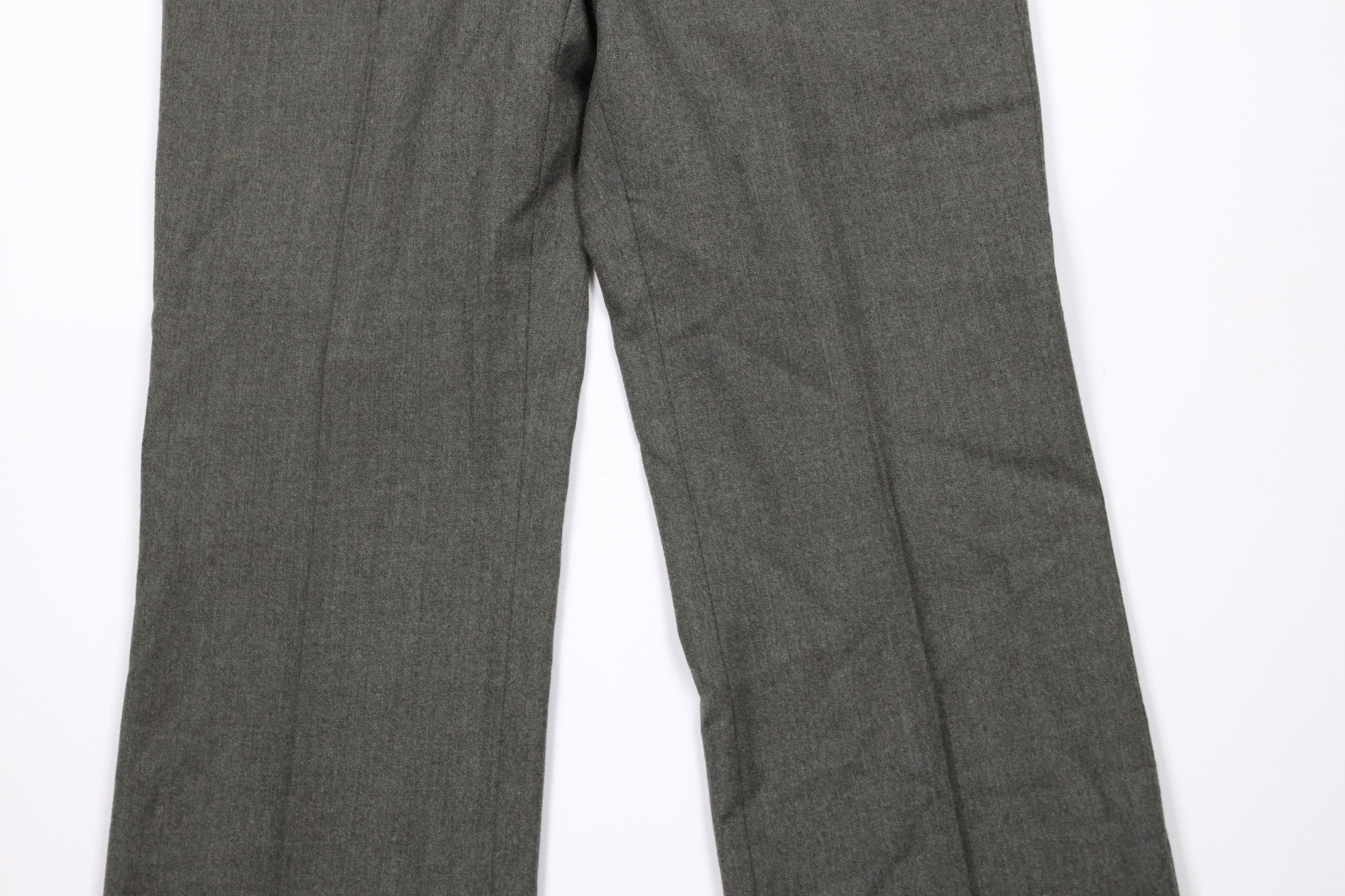 Vintage Vintage 60s 70s Streetwear Wide Leg Chino Pants Green USA Size US 32 / EU 48 - 3 Thumbnail