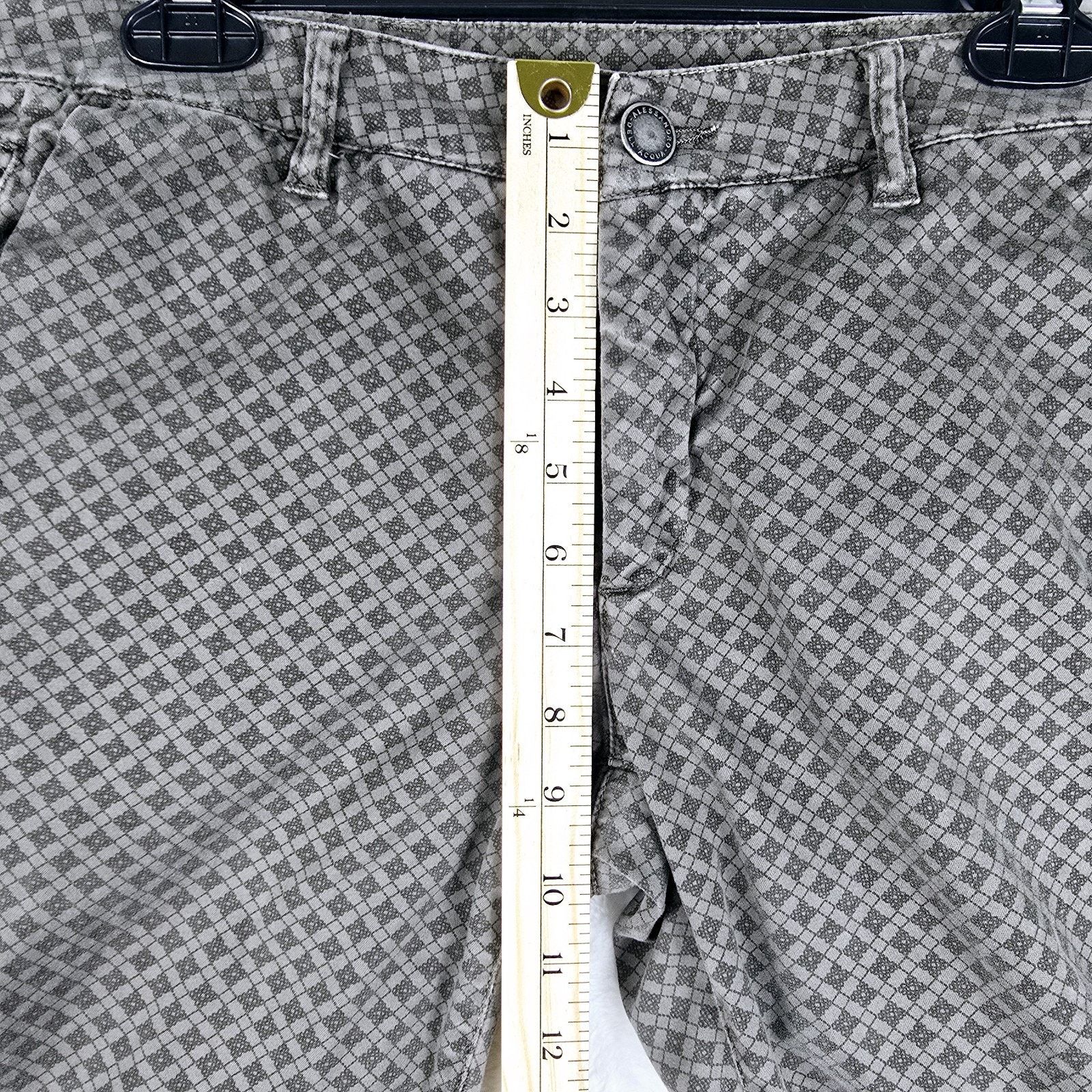 Other Alessandro Dell'Acqua Brown Geometric AOP Pants Sz 34 34x29 Size 34" / US 12 / IT 48 - 16 Thumbnail