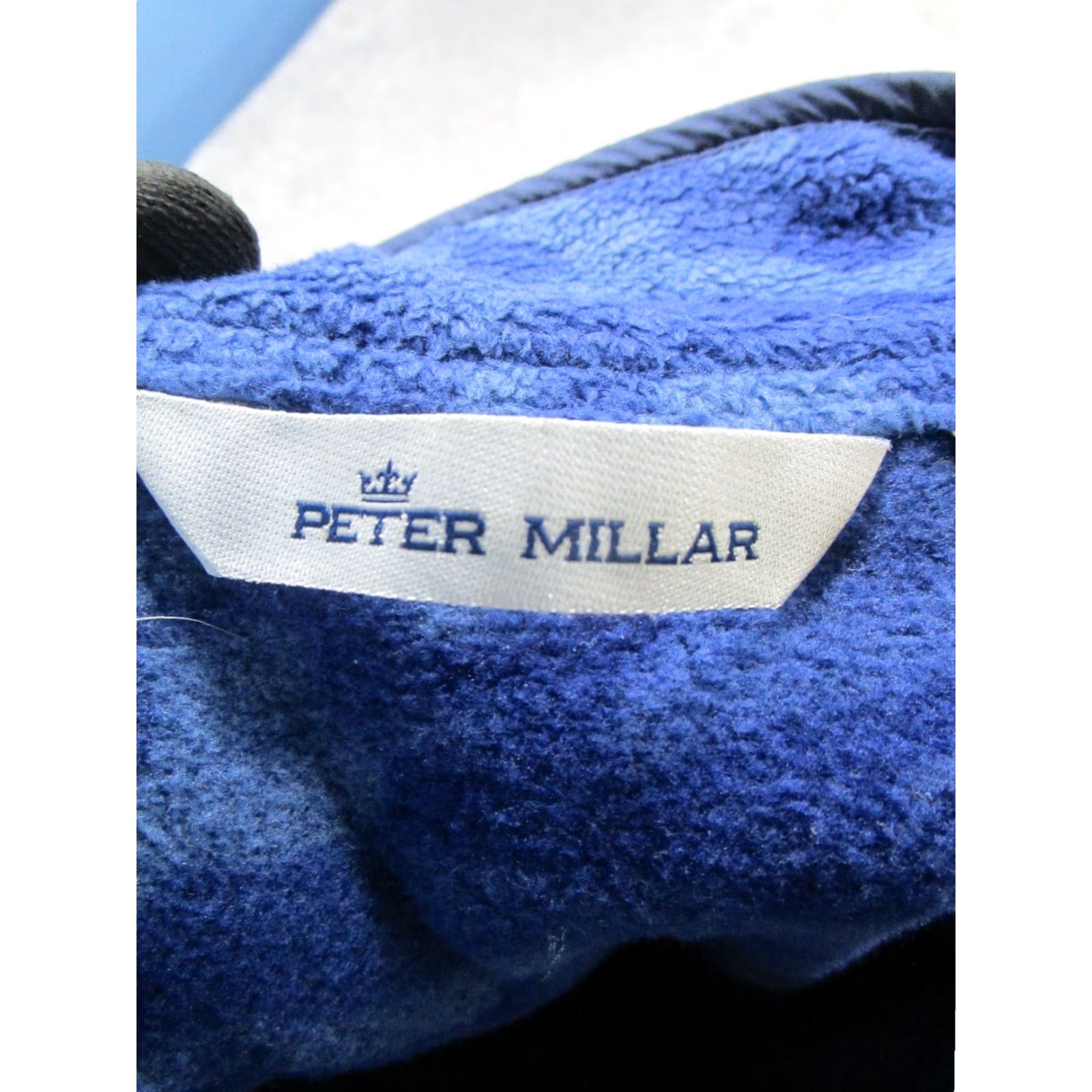 Peter Millar Peter Millar Vest Mens Large Blue Camouflage Golf Micro Shearling Fleece Size US L / EU 52-54 / 3 - 3 Thumbnail