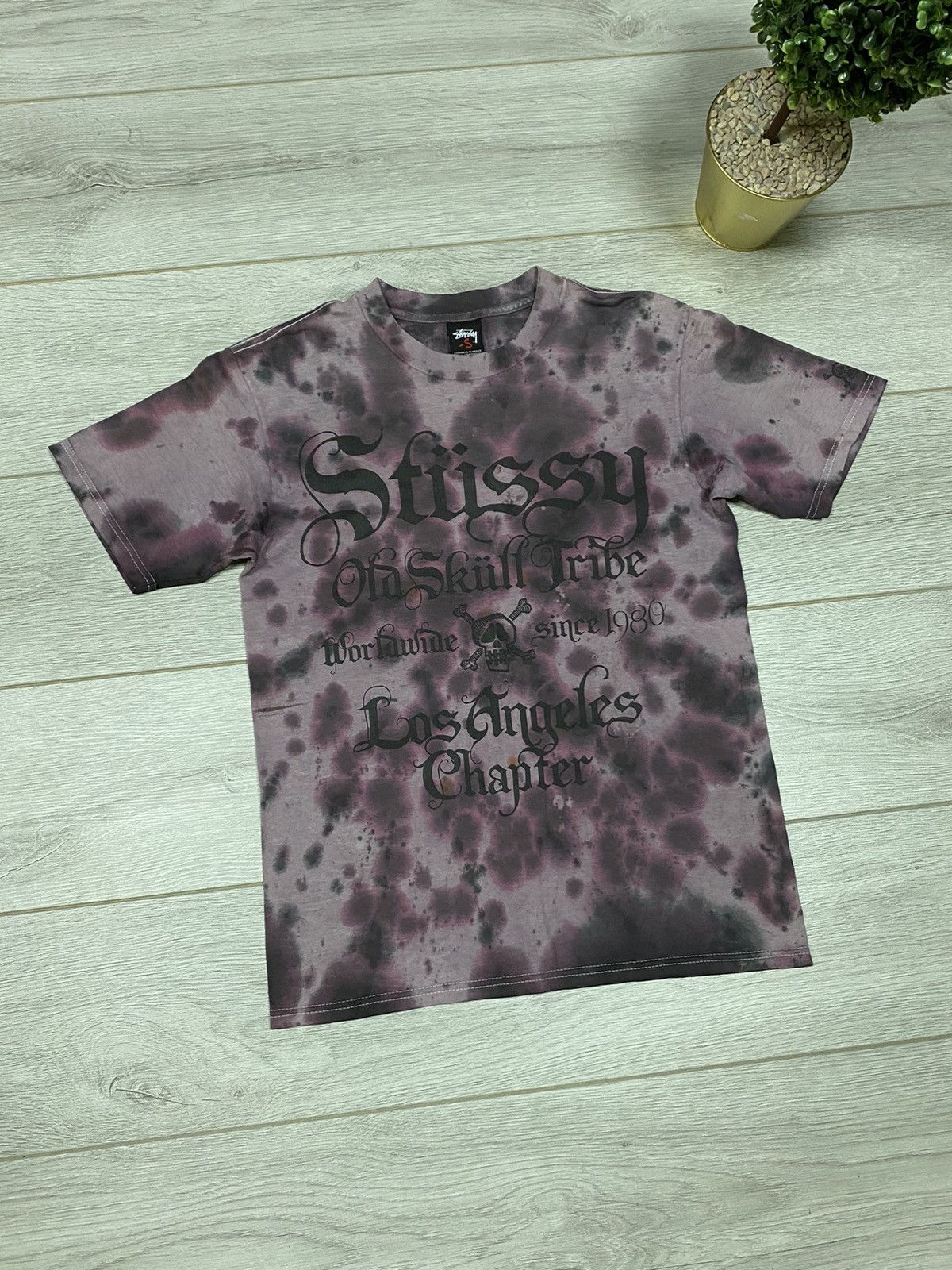 Stussy Stussy Los Angeles Chapter vintage tie dye t-shirt Size US S / EU 44-46 / 1 - 4 Thumbnail