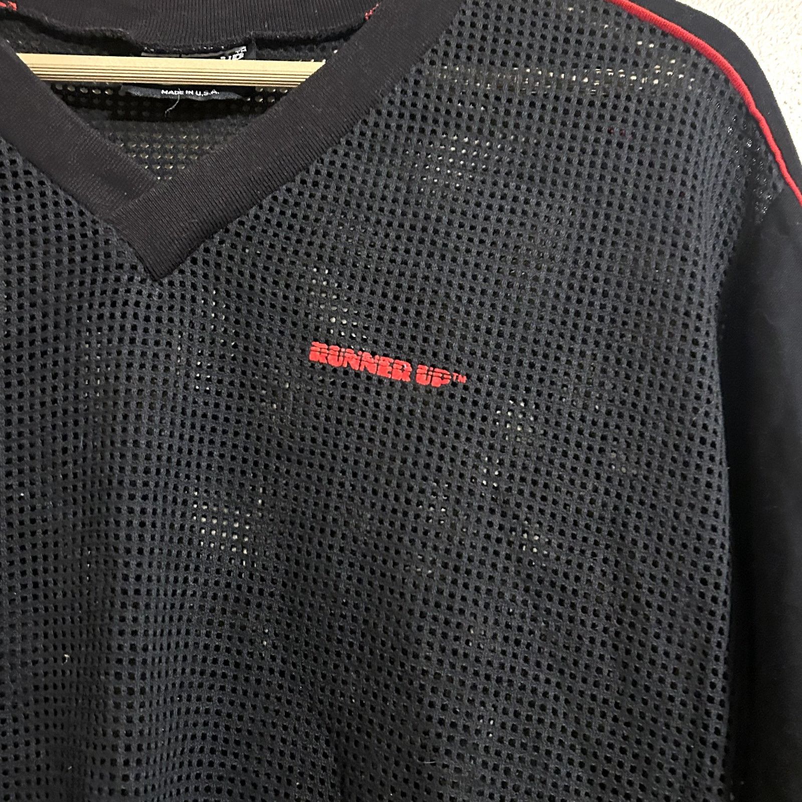 Vintage Vintage 70s/80s Mesh Runnerup T-Shirt Size US M / EU 48-50 / 2 - 2 Thumbnail