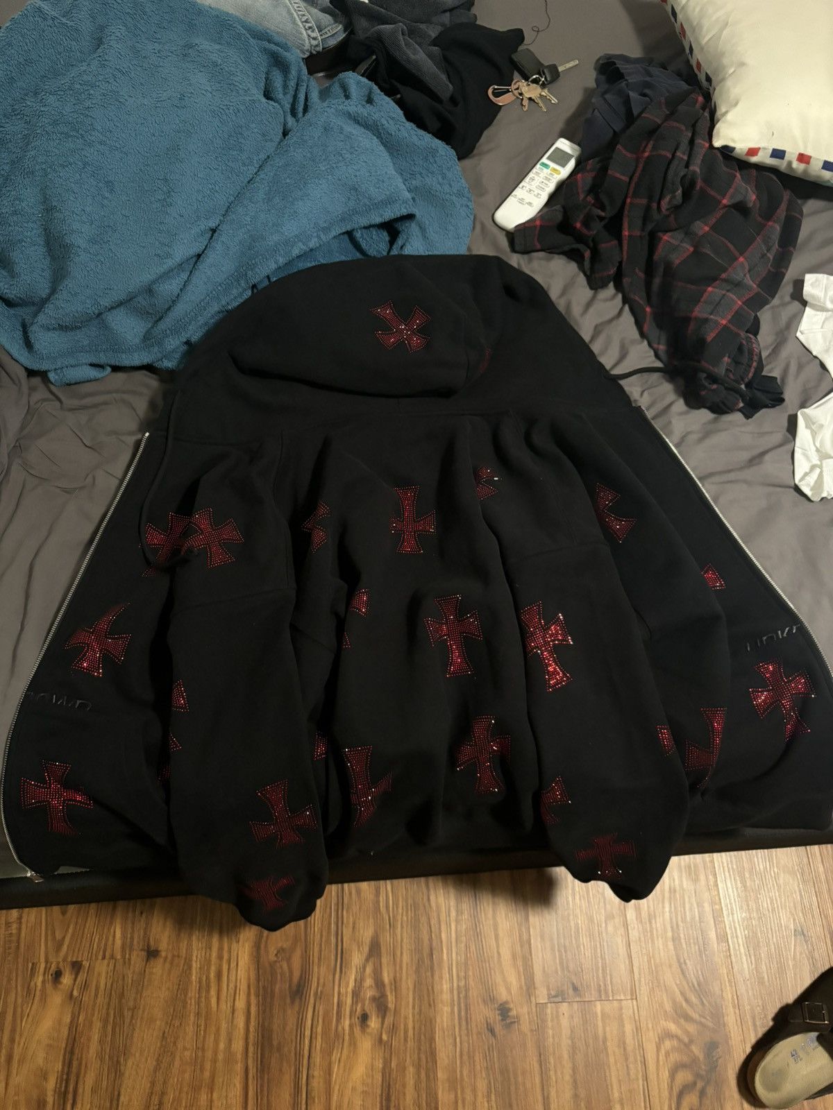 Unknown London UNKNOWN Zip Hoodie Cross Size US M / EU 48-50 / 2 - 3 Thumbnail