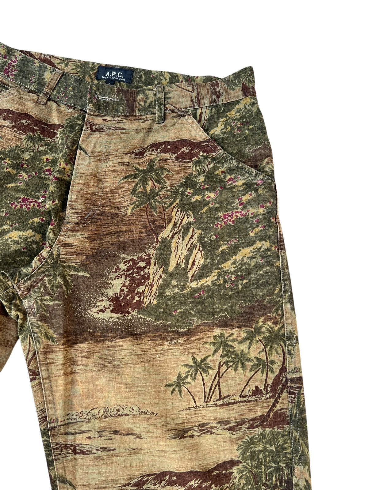 A.P.C. Vintage 90s A.P.C. Made in France 3 Quarter Pant Size US 31 - 11 Thumbnail