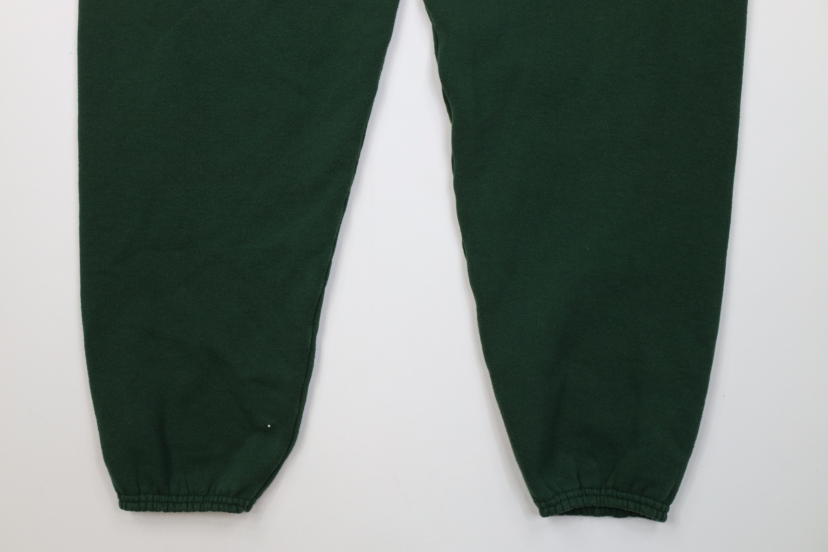 Vintage Vintage 90s Streetwear Heavy Sweatpants Joggers Green USA Size US 40 / EU 56 - 4 Thumbnail