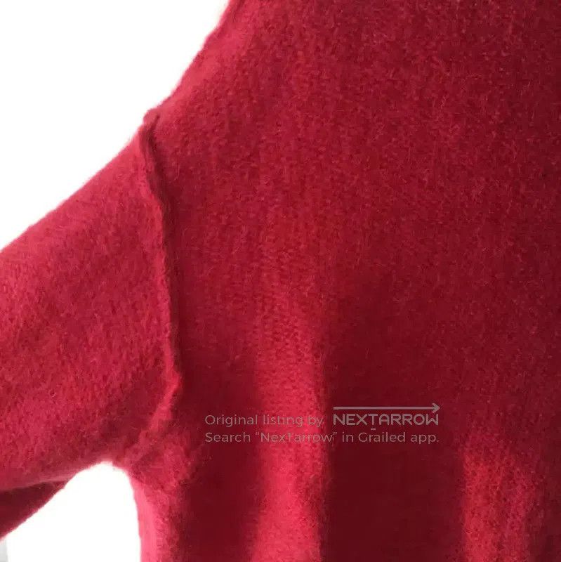 Other MaxMara Red Mohair Women’s Pullover Sweater . Size S / US 4 / IT 40 - 7 Thumbnail