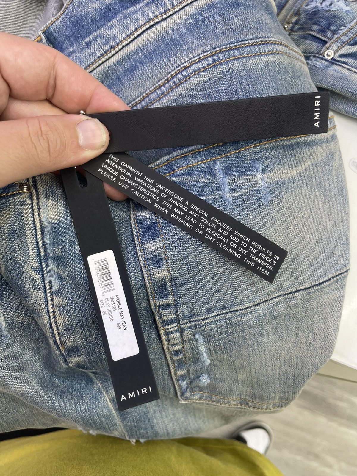 Amiri Amiri Mx1 light blue jeans Marble Size US 36 / EU 52 - 8 Thumbnail