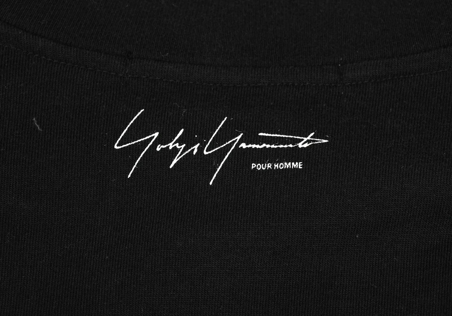 Yohji Yamamoto Yohji Yamamoto Cotton Long Sleeve T-Shirt Black M Size US M / EU 48-50 / 2 - 2 Thumbnail