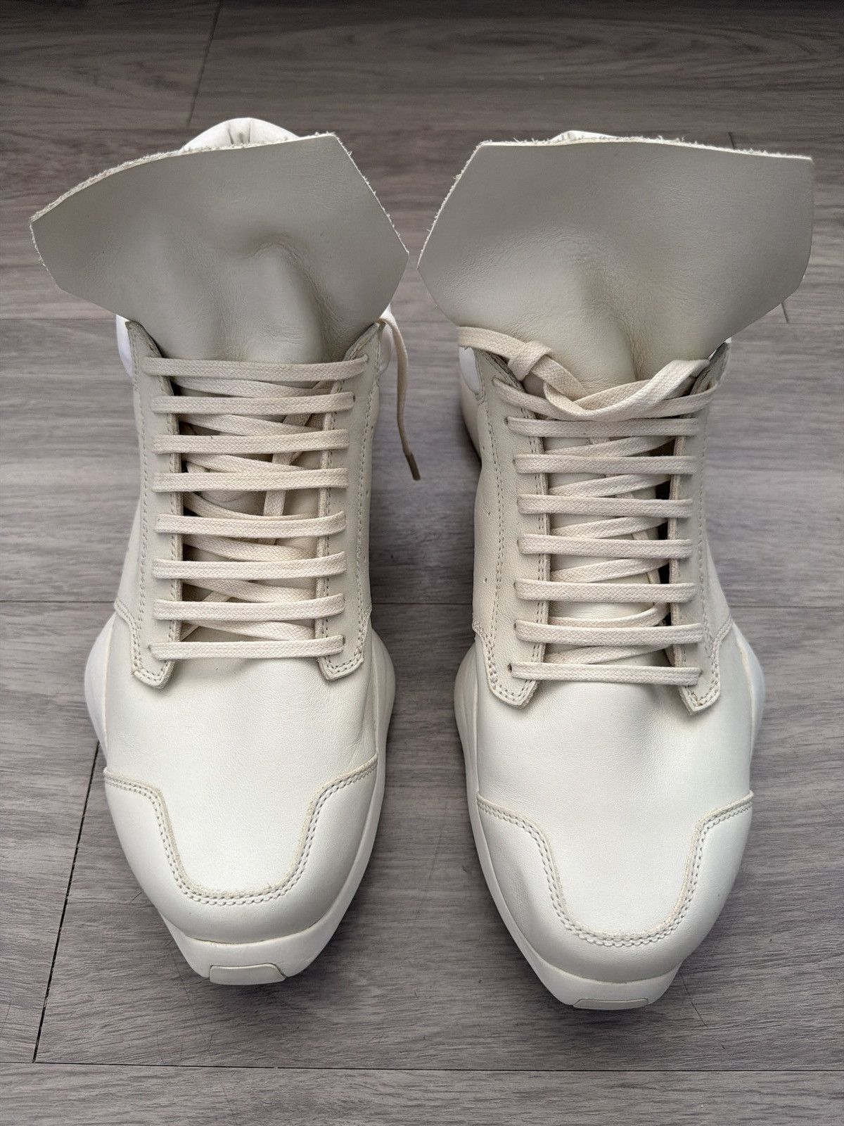 Adidas × Rick Owens Rick Owens adidas runner Ro Milk | Grailed