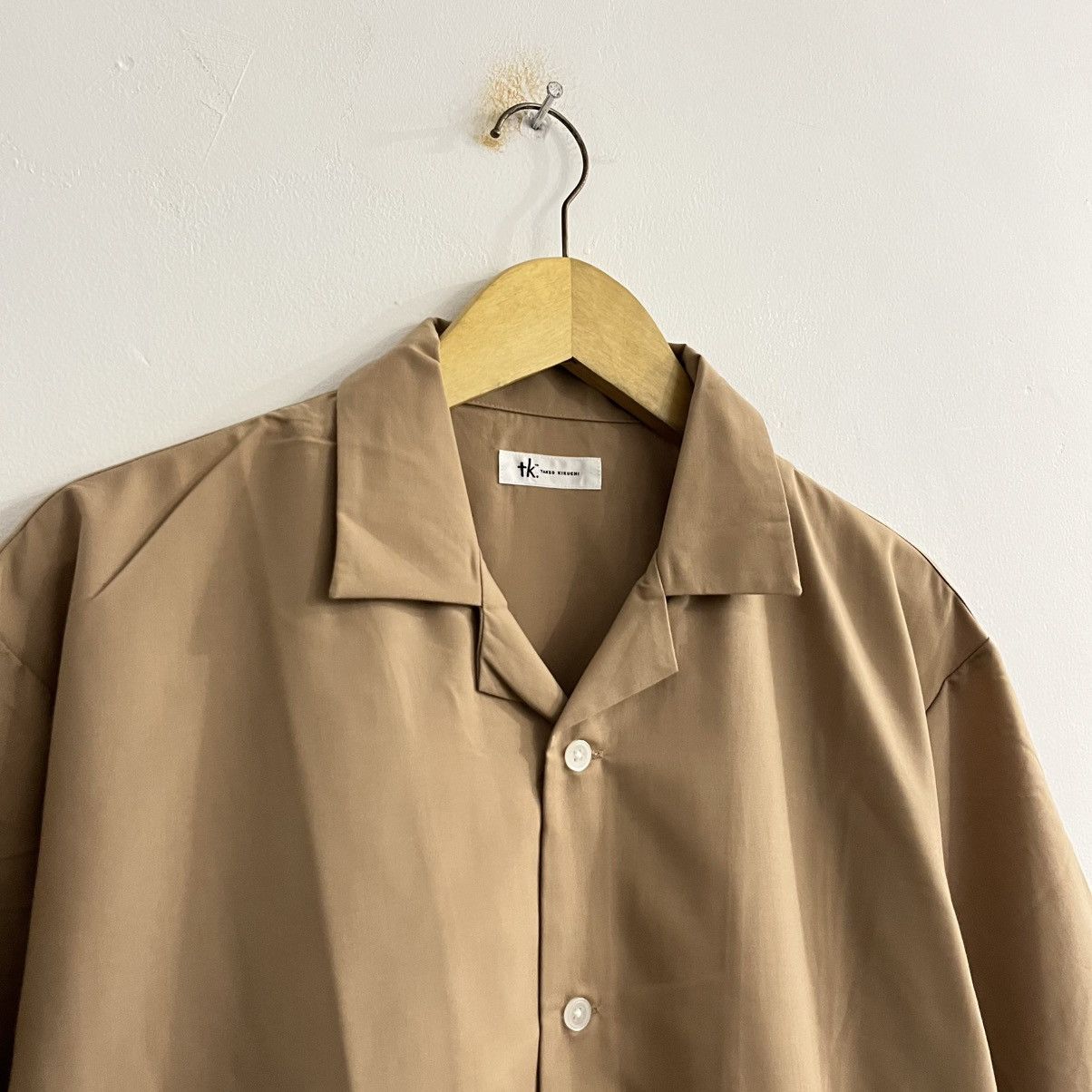 Issey Miyake Takeo Kikuchi - Campcollar Basic Shirt Size US M / EU 48-50 / 2 - 3 Thumbnail