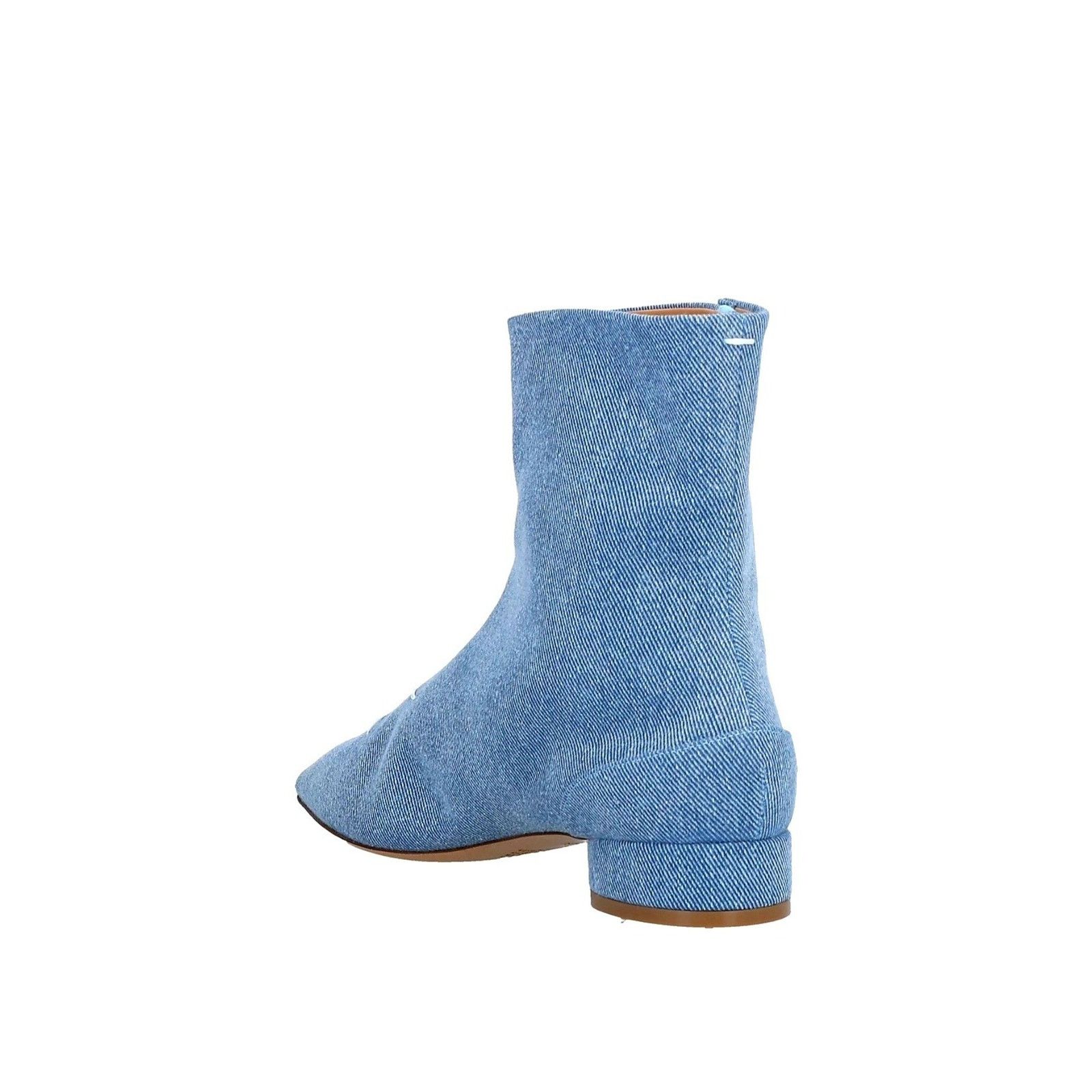 Maison Margiela $871 MAISON MARGIELA Denim Ankle Boots US10 UK7 EU40 Blue . Size US 10 / IT 40 - 4 Thumbnail