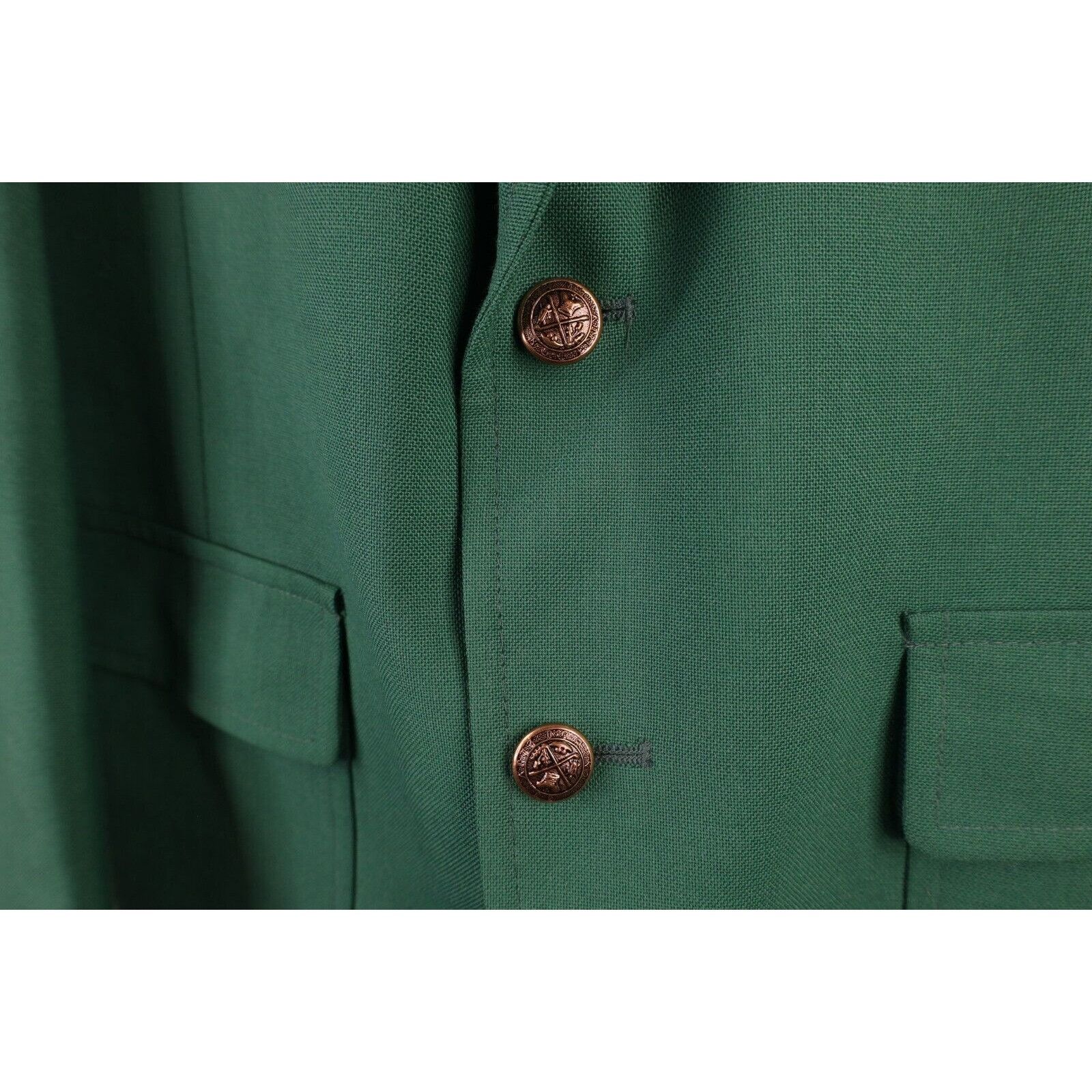 Vintage Vintage 70s Streetwear 2 Button The Masters Suit Coat Size 42R - 4 Thumbnail