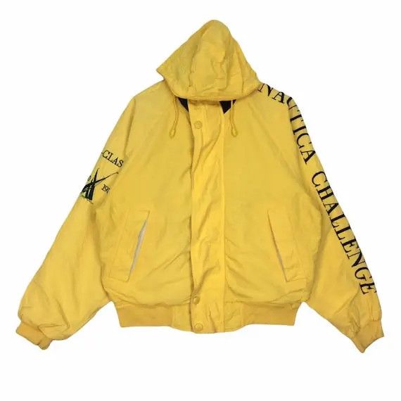 Nautica Vtg NAUTICA Sailing Gear Challenge Zip Jacket Windbreaker Size US S / EU 44-46 / 1 - 1 Thumbnail