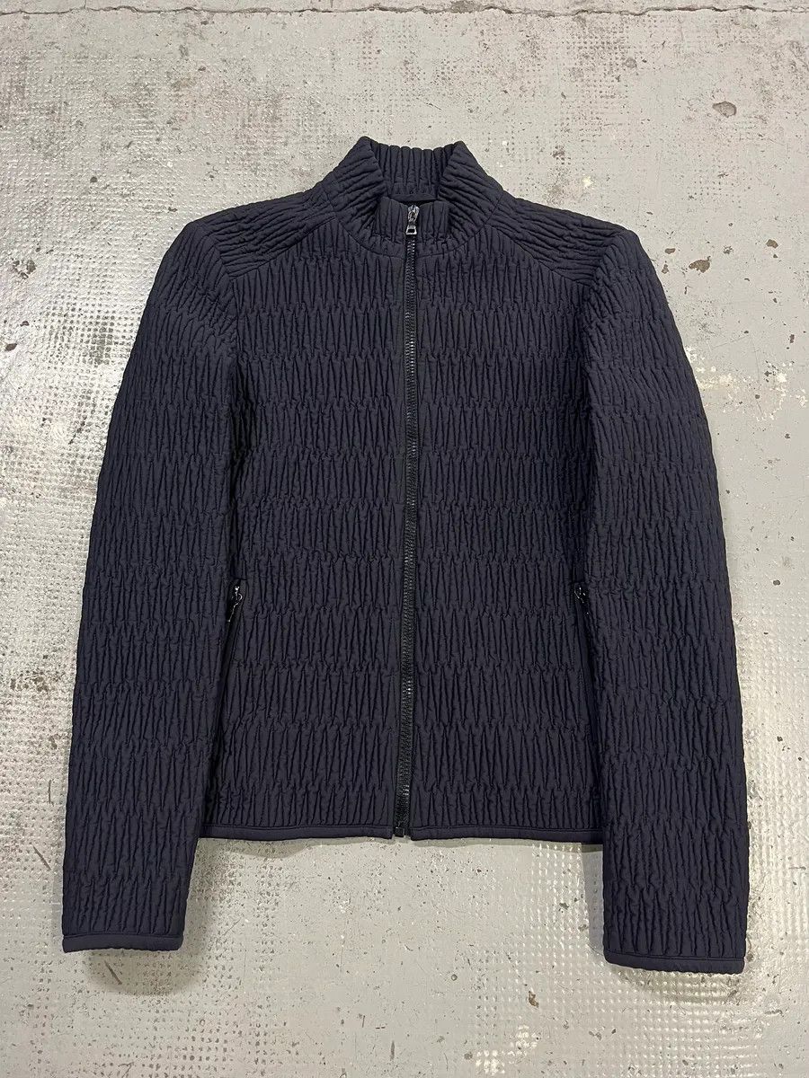 Prada AW2011 Prada Quilted Dark Navy Jacket Size M / US 6-8 / IT 42-44 - 4 Thumbnail