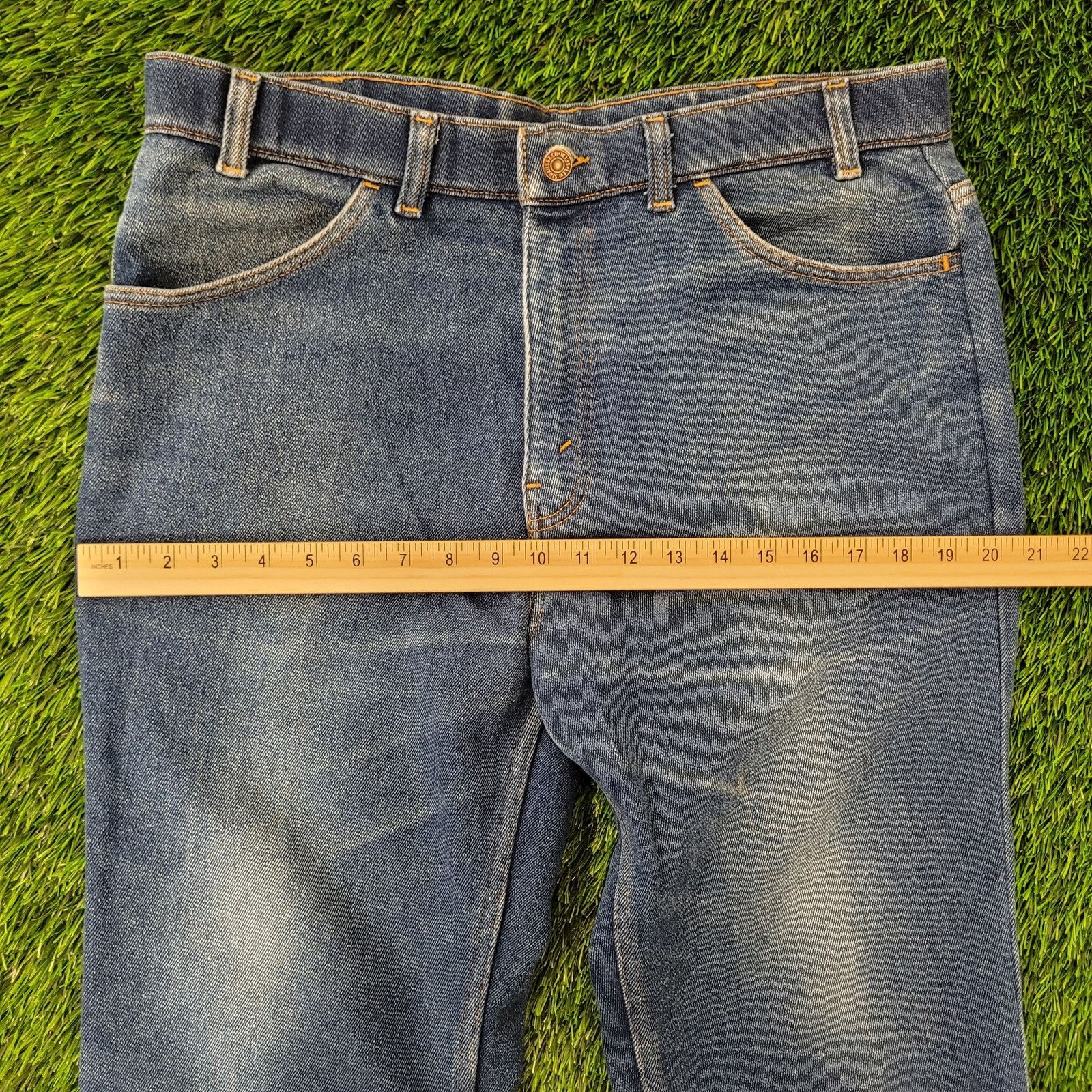 Levi's Vintage LEVIS 547 Ankle Jeans 34x25 Faded Whiskered Blue-Tab Size US 34 / EU 50 - 17 Thumbnail