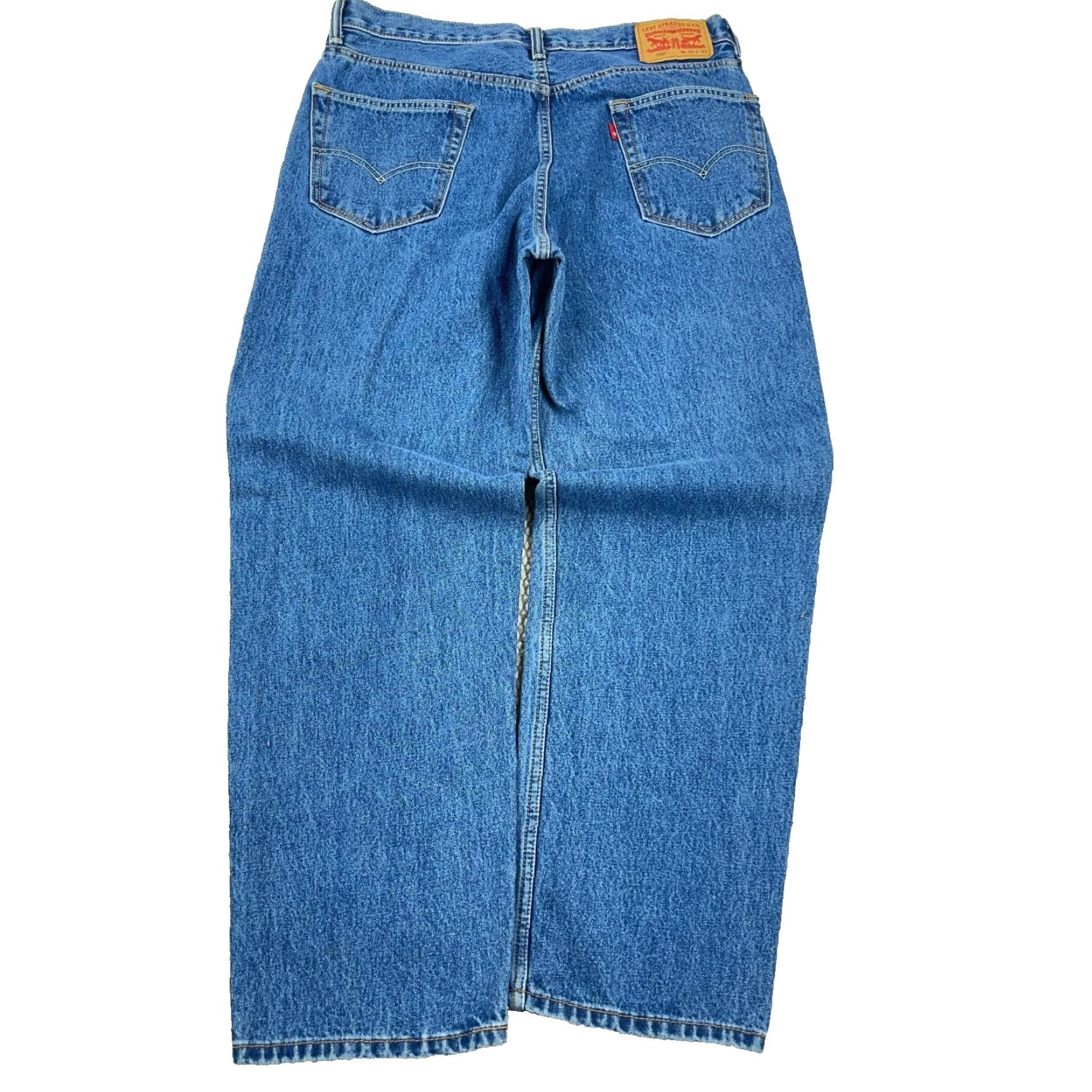 Levi's Levi's 550 Jeans Men 36x32 Relaxed Fit Straight Leg Denim Blue 5-Pocket American Classic 90s? Size US 36 / EU 52 - 2 Thumbnail
