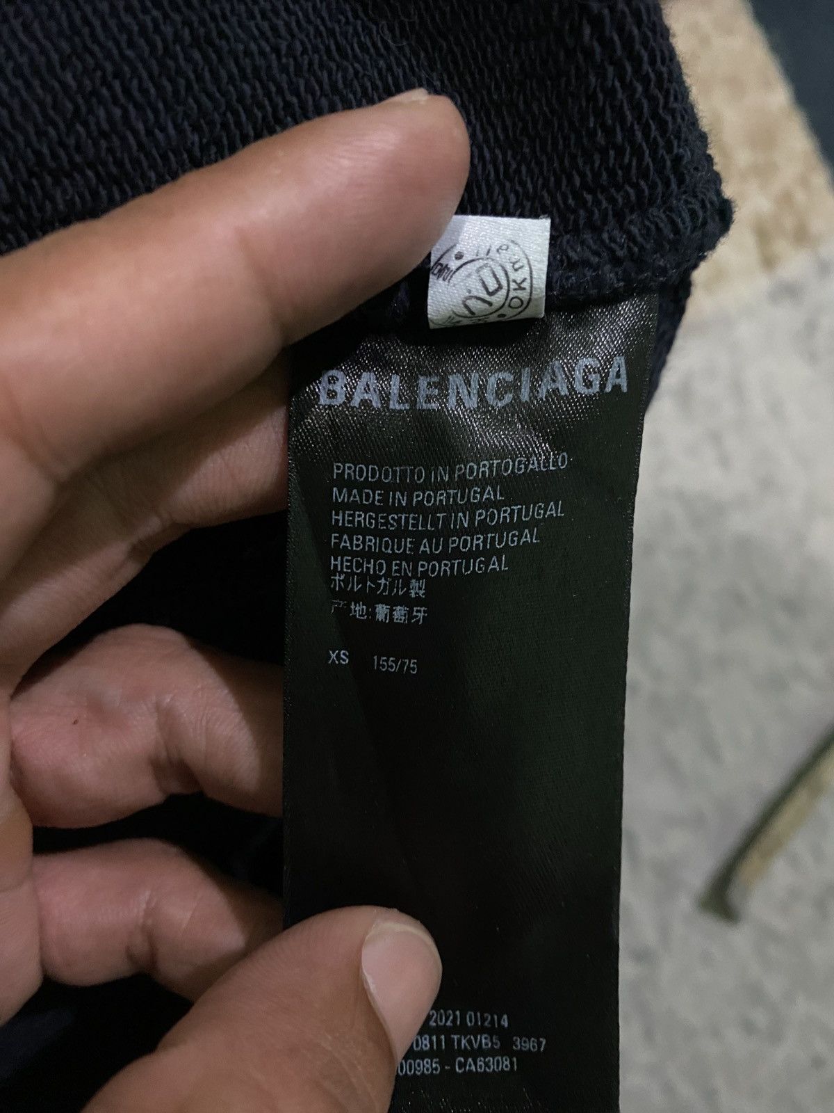 Balenciaga Balenciaga Unisex Oversized Hoodie Pullover Size US XS / EU 42 / 0 - 6 Thumbnail