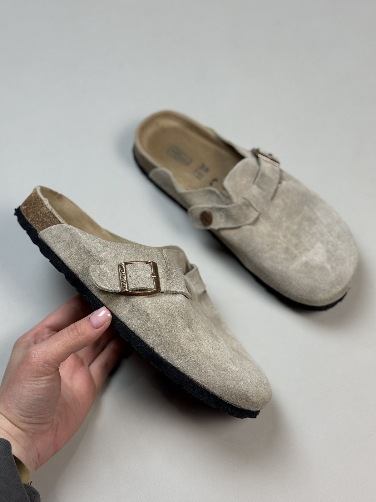 Birkenstock Birkenstock Boston Ladies Suede Clogs Sabo Shoes Flats Size US 7 / IT 37 - 4 Thumbnail
