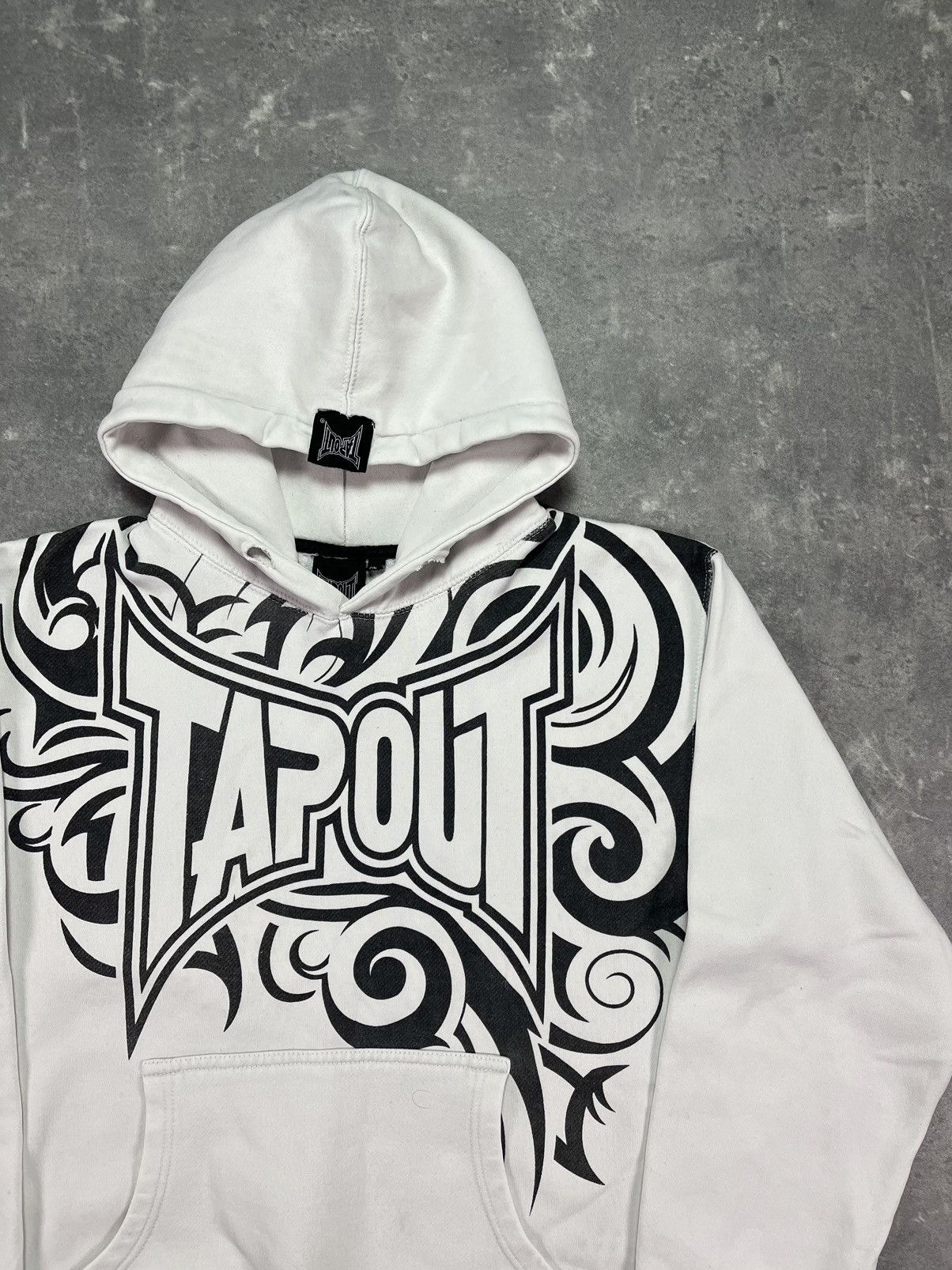 Tapout Tapout Big Tribal Printed Logo Hoodie XL L Affliction Size US XL / EU 56 / 4 - 5 Thumbnail