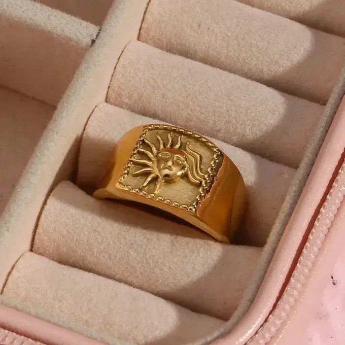 Jewelry Sun Ring ( size 6,7,8) Size ONE SIZE - 4 Thumbnail