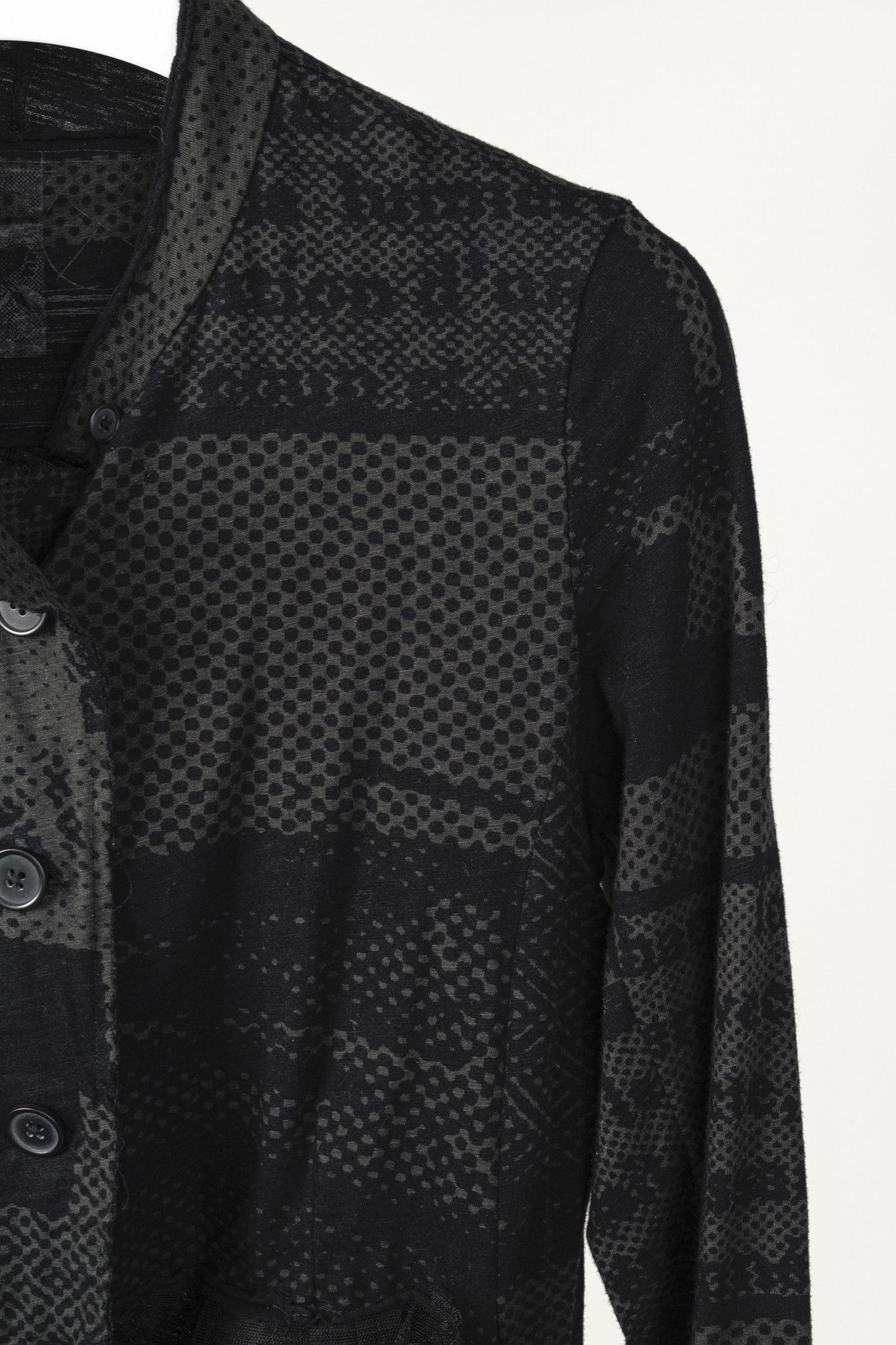 Rundholz Rundholz Black Label Vert Print Halftone Tulle-Ruffle Jacket Size M / US 6-8 / IT 42-44 - 5 Thumbnail