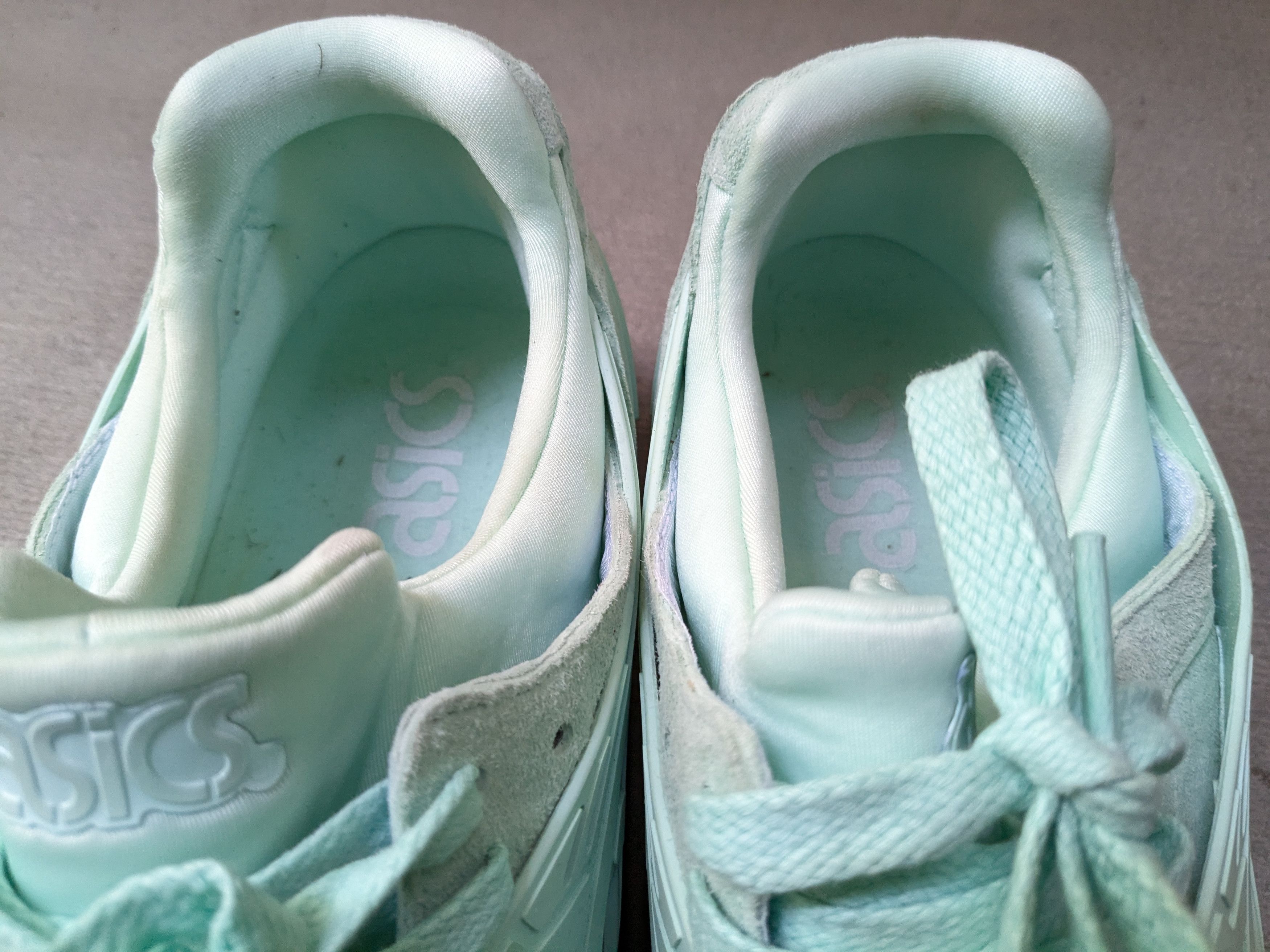 Asics ASICS Gel-Kayano Trainer Mint Green 11 Suede Size US 11 / EU 44 - 4 Thumbnail
