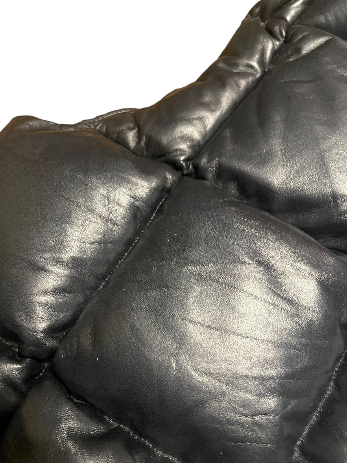Givenchy Givenchy AW21 Runway Lambskin Leather Puffer Vest Look 5 Size US L / EU 52-54 / 3 - 19 Thumbnail