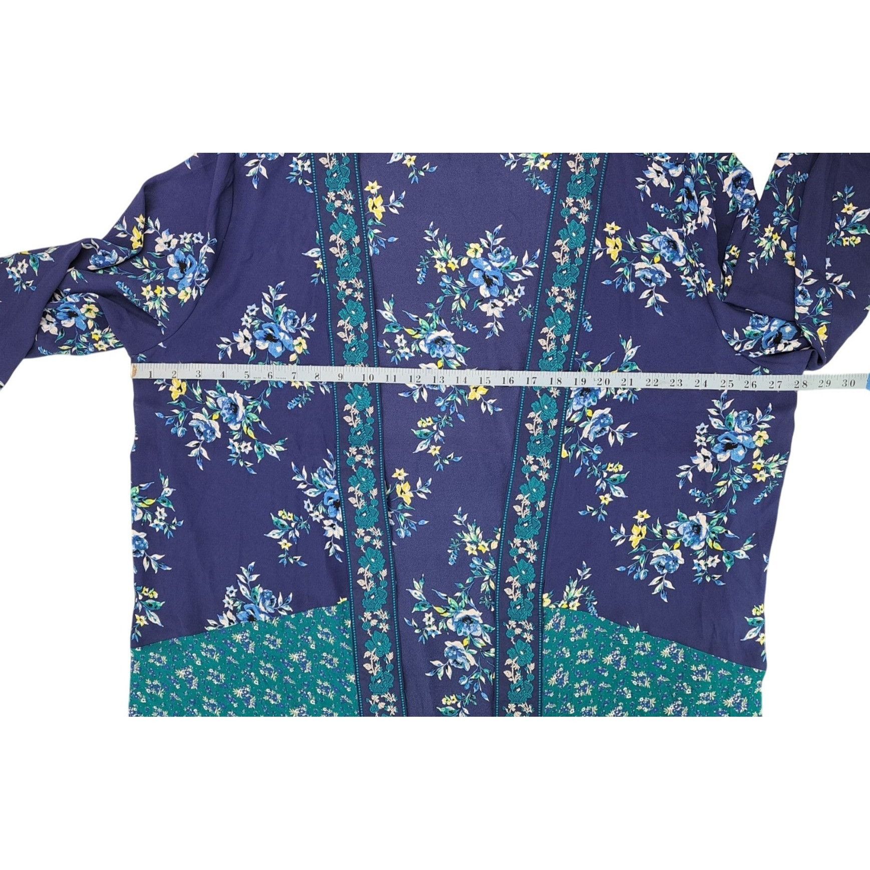 Other Pioneer Woman Floral Kimono Jacket XXL XXXL Sharkbite Duster Size 3XL / US 20-22 - 8 Thumbnail