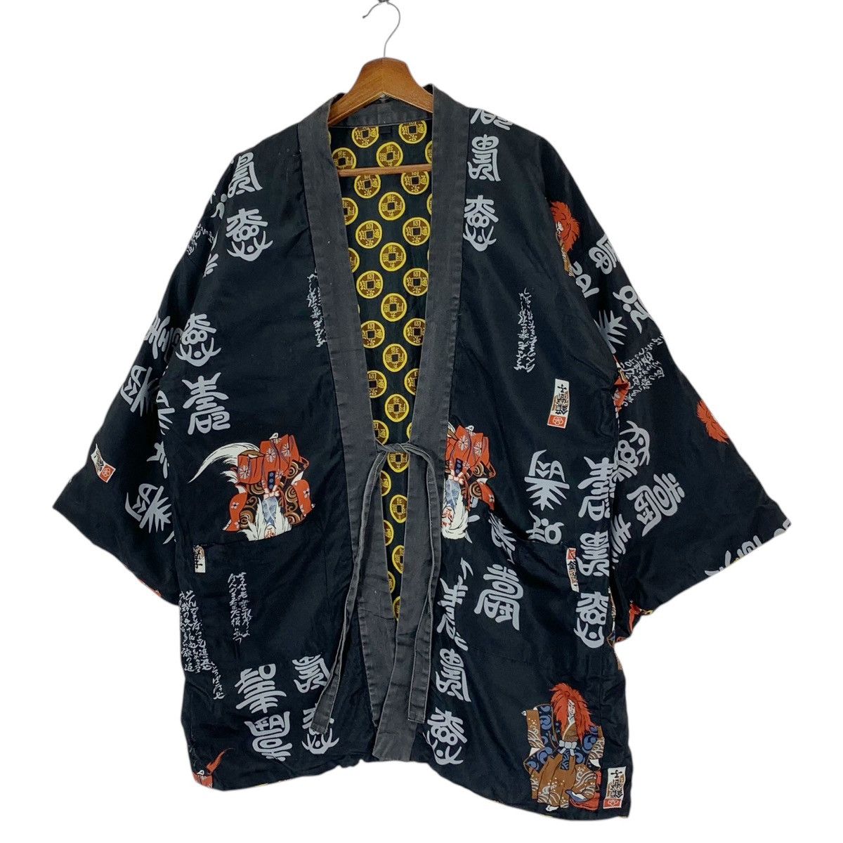 Japanese Brand Vintage Japanese Design Kimono Cardigan Size US M / EU 48-50 / 2 - 3 Thumbnail