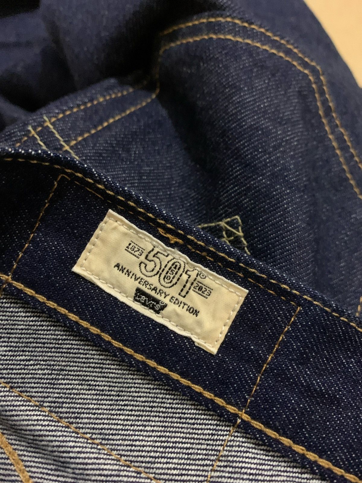Japanese Brand × Levi's × Levi's Made & Crafted Levi's 501 150th Anniversary Selvedge Denim Jeans Size US 28 / EU 44 - 15 Thumbnail