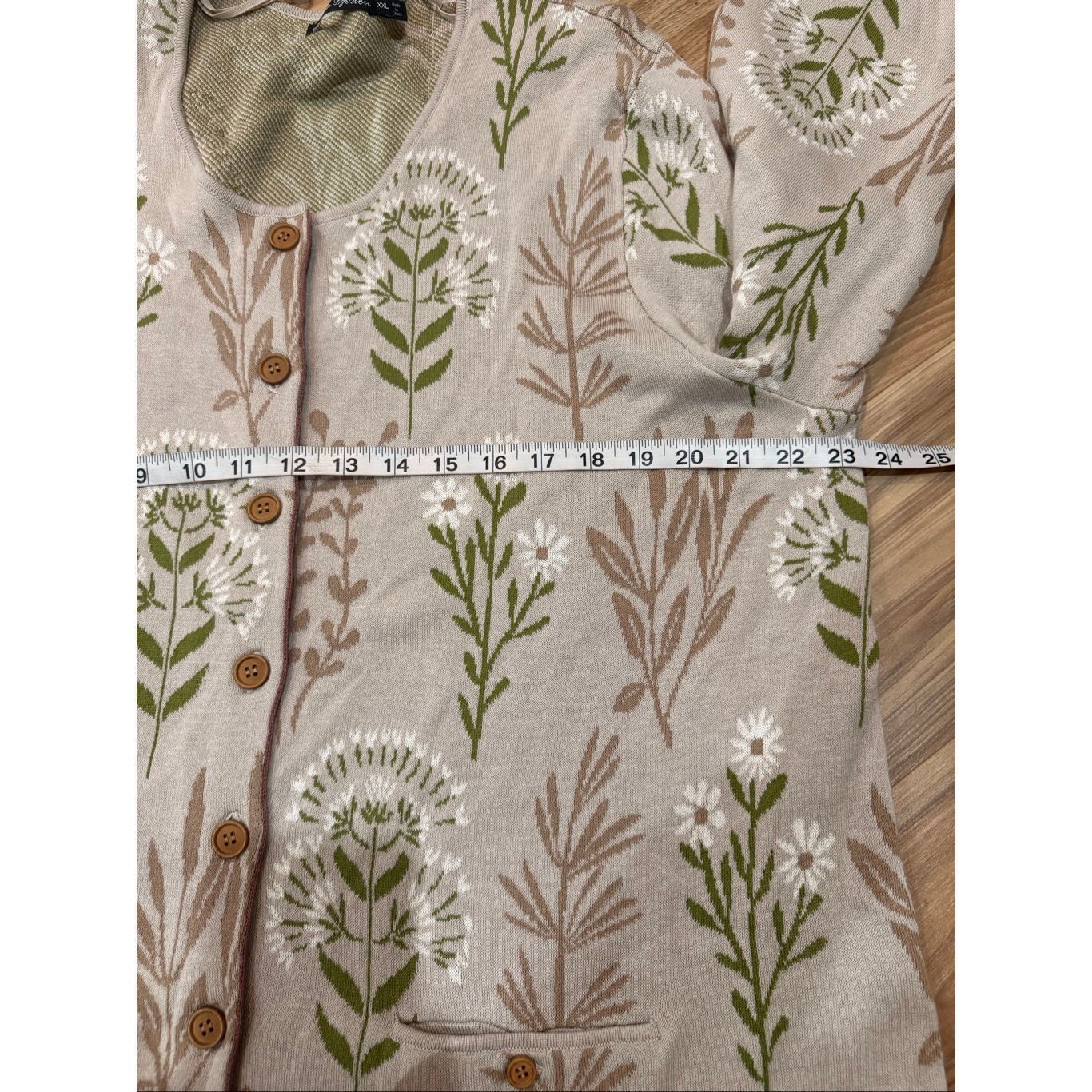Guru Gudrun Sjoden button front cardigan sweater size XXL Size XXL / US 16-18 / IT 52-54 - 6 Thumbnail