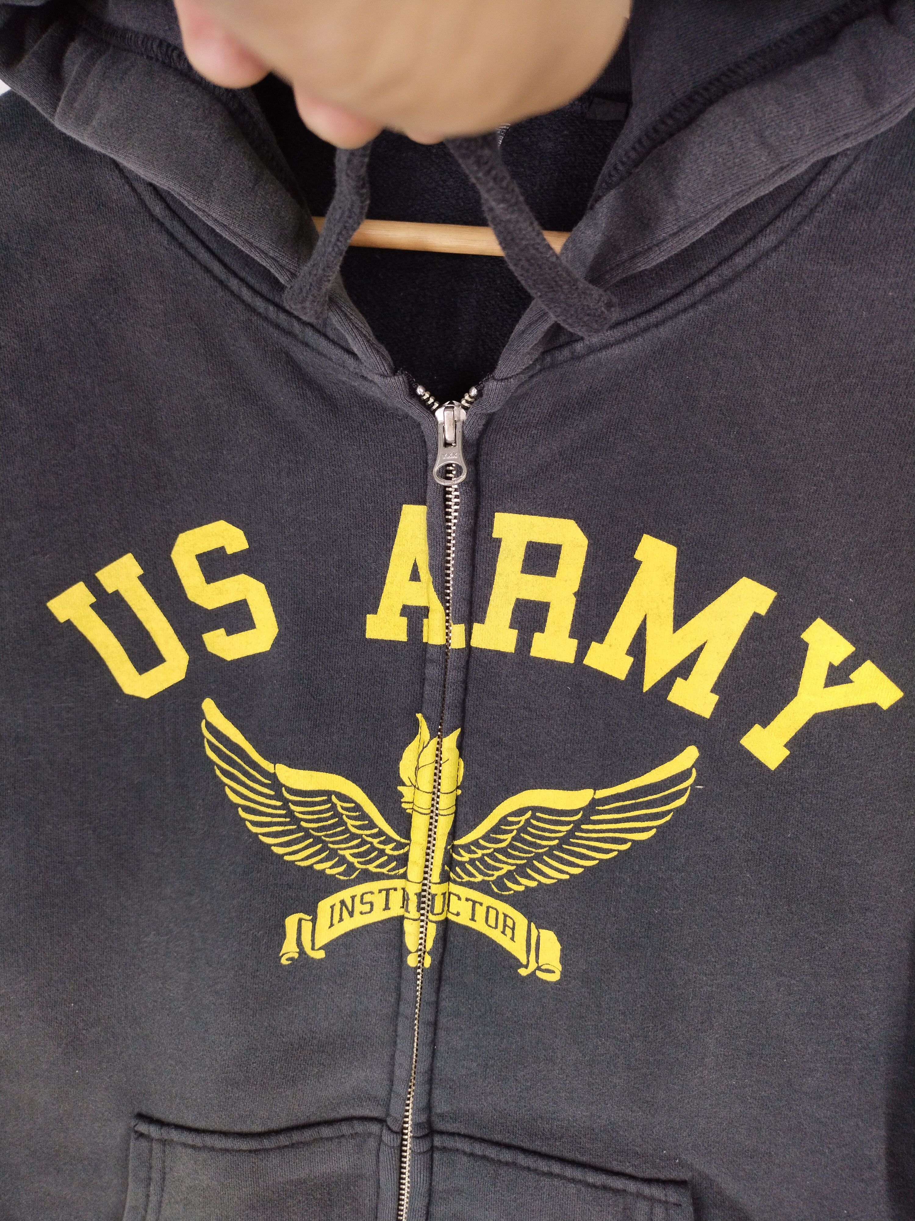 Avirex × Vintage Vintage Avirex PX US Army Zipper Hoodie Sweatshirt Size US M / EU 48-50 / 2 - 6 Thumbnail