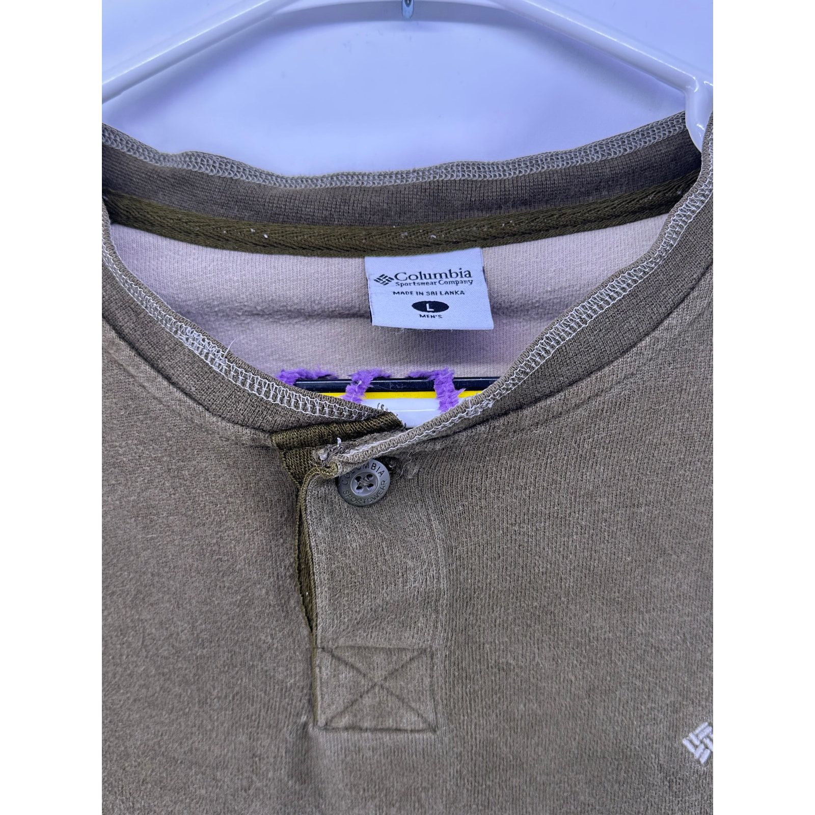 Columbia Columbia Olive Green Longsleeve Sweater Size Large Size US L / EU 52-54 / 3 - 5 Thumbnail