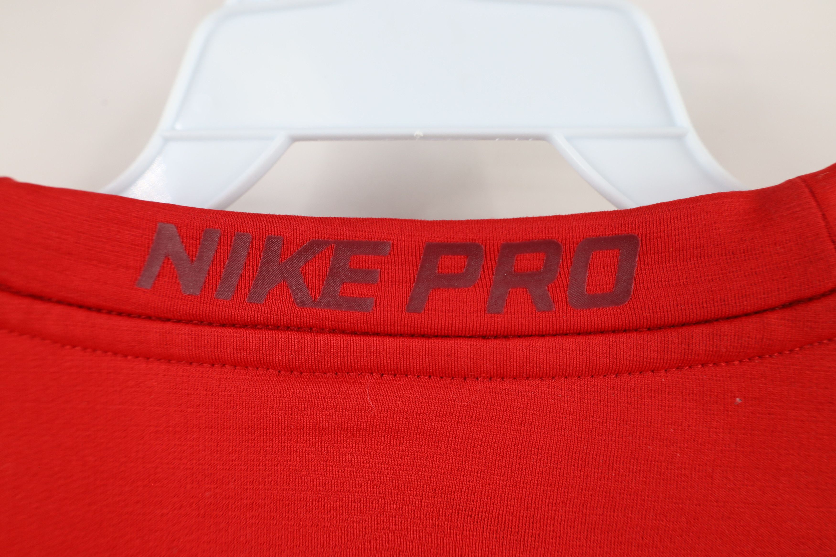 Nike × Vintage Nike Pro Combat Lined Training Outdoor Long Sleeve T-Shirt Size US L / EU 52-54 / 3 - 11 Thumbnail