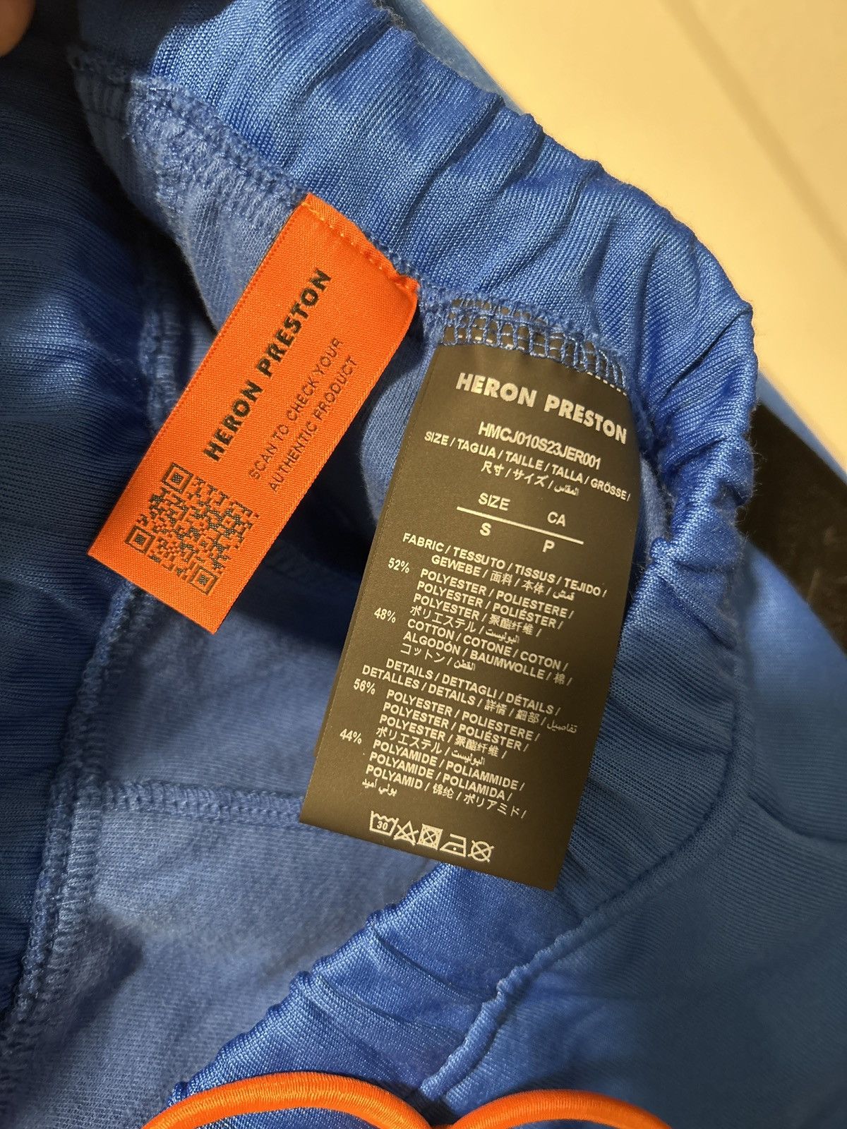 Heron Preston Heron Preston Blue Track Pants New Size US 30 / EU 46 - 12 Thumbnail