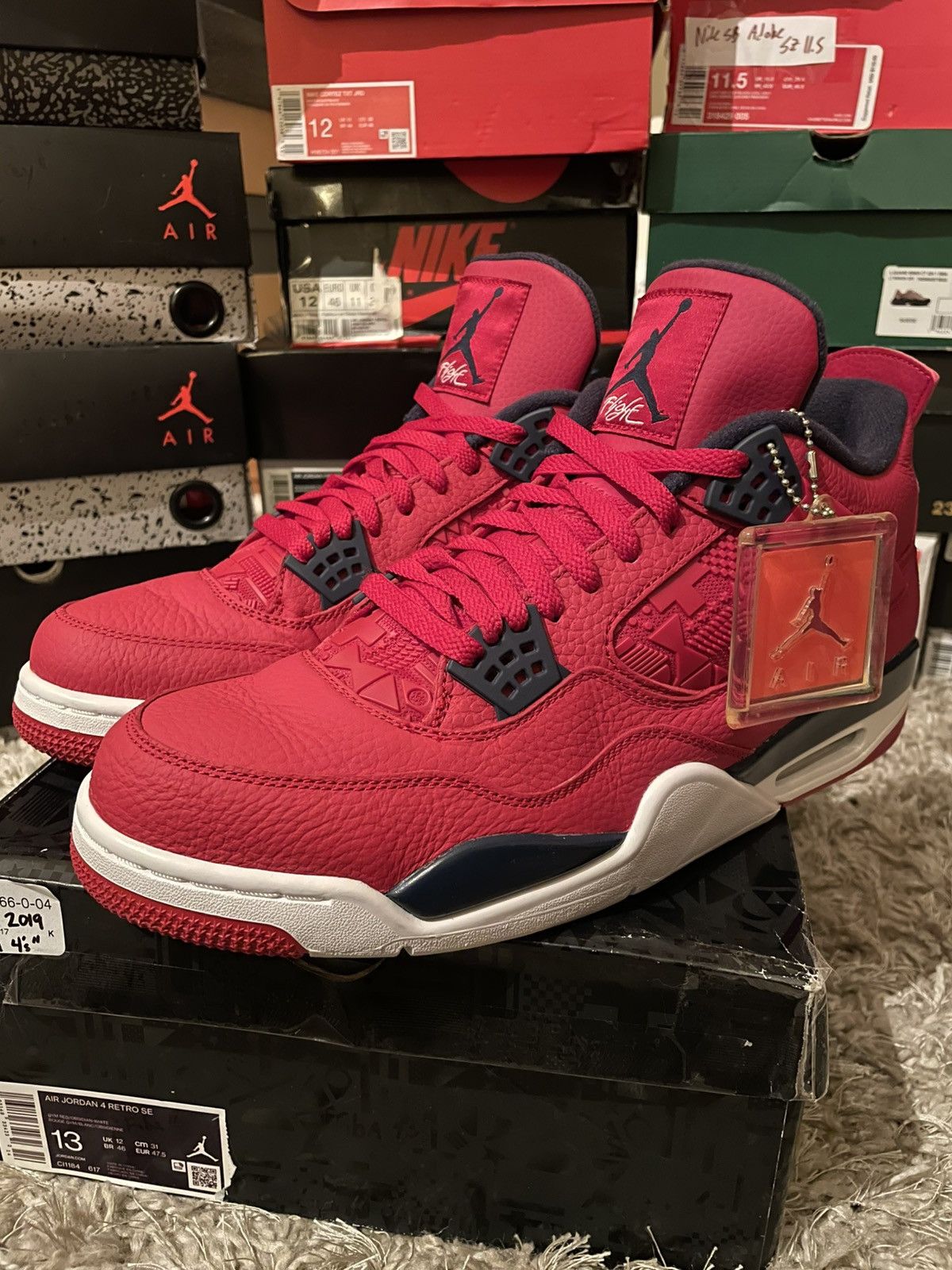 Jordan Brand Jordan 4 Fiba Size US 13 / EU 46 - 1 Thumbnail
