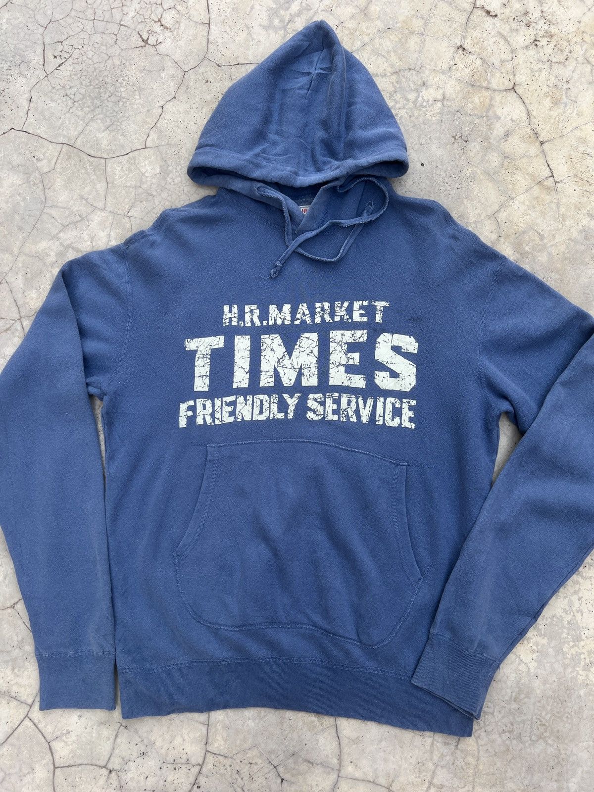 Blue Blue Japan HR MARKET Spell Out Classic Hoodie Size US L / EU 52-54 / 3 - 3 Thumbnail