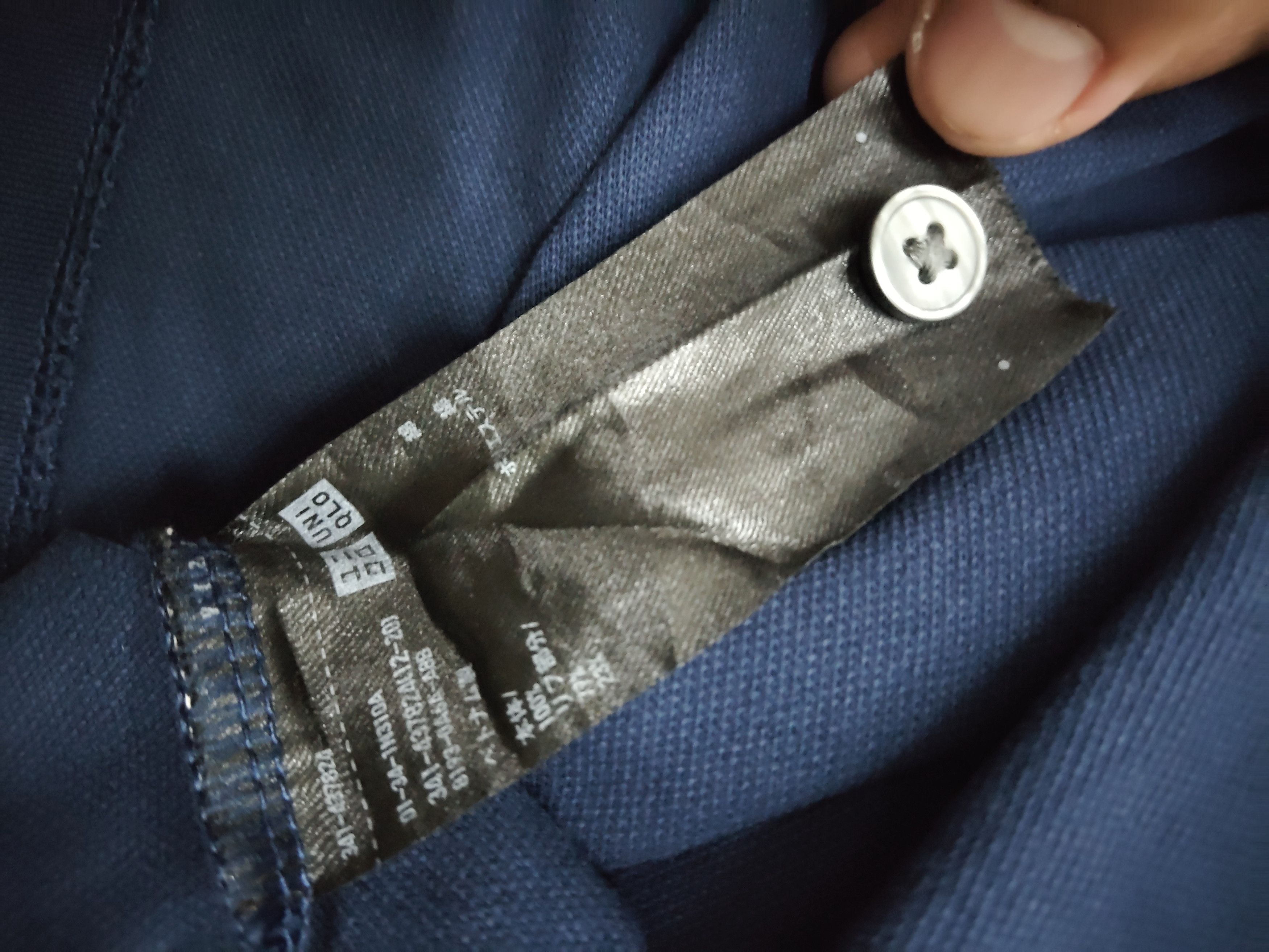 Jil Sander × Uniqlo Uniqlo X Jill Sander Navy blue plain polo t shirt Size US L / EU 52-54 / 3 - 5 Thumbnail