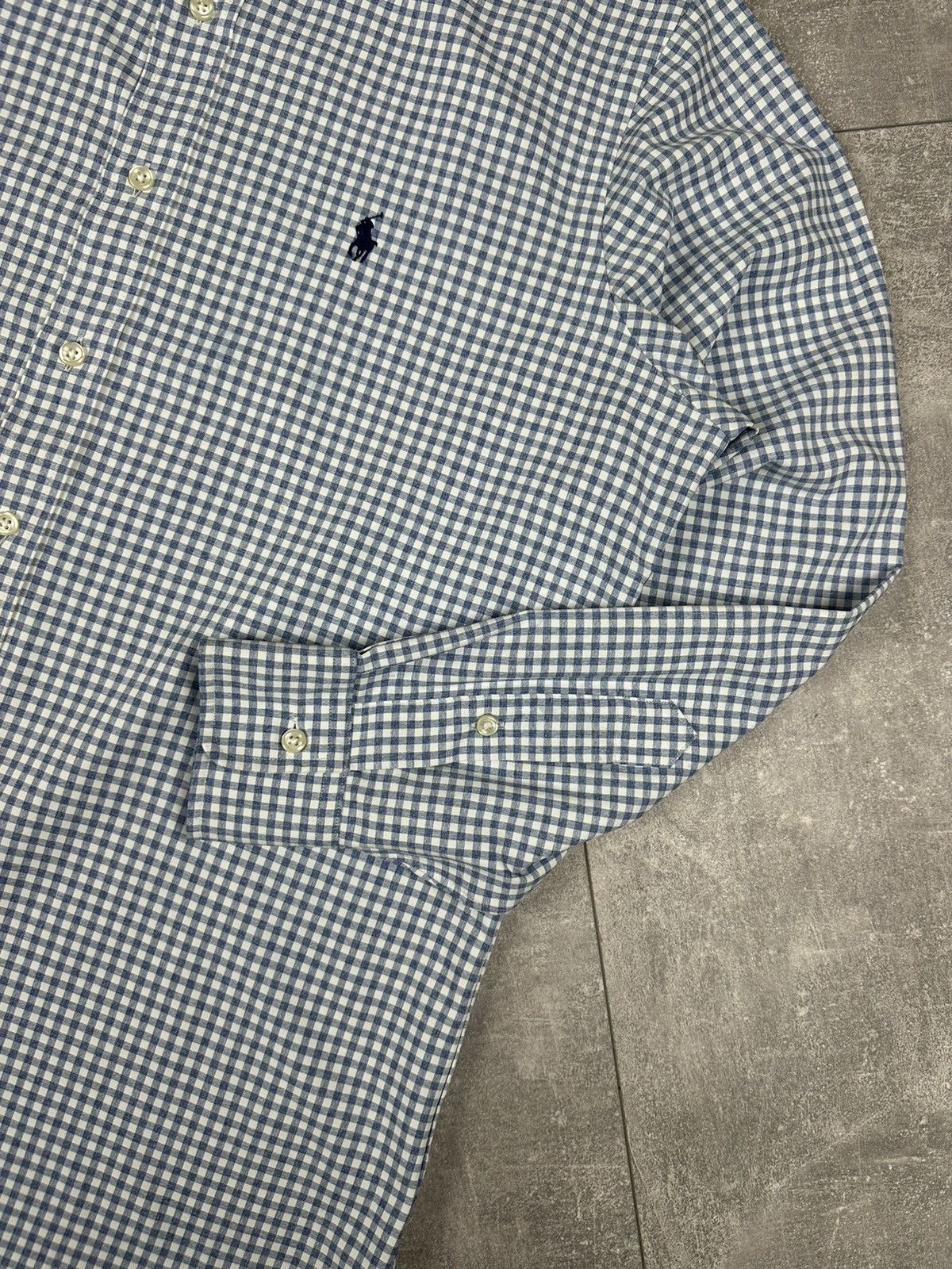 Polo Ralph Lauren Polo Ralph Lauren Checked Shirt Button Up Luxury Small Logo Size US M / EU 48-50 / 2 - 6 Thumbnail