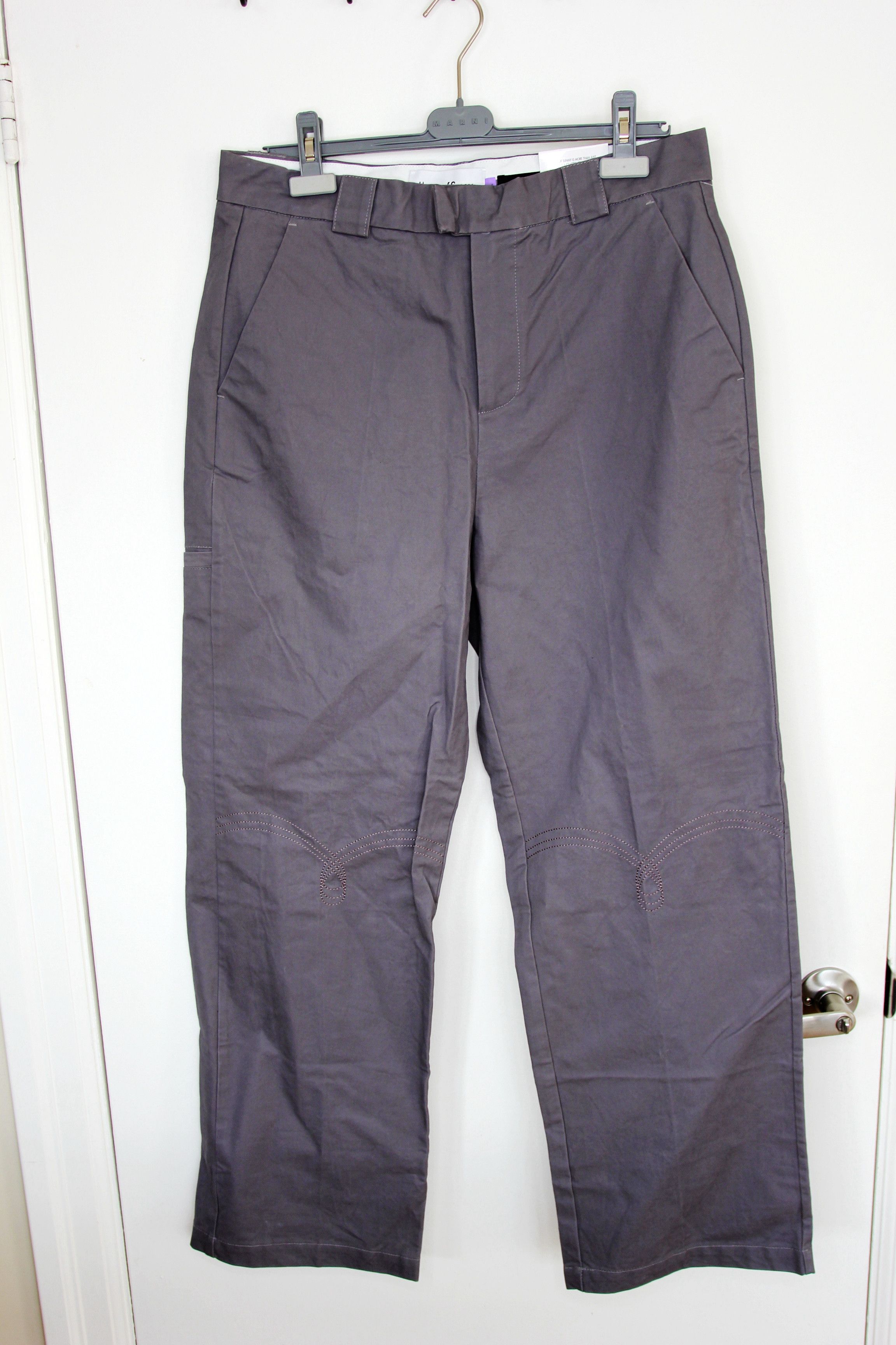 House of Sunny BNWT AW24 HOUSE OF SUNNY TWILL WORK PANTS M Size US 32 / EU 48 - 2 Thumbnail