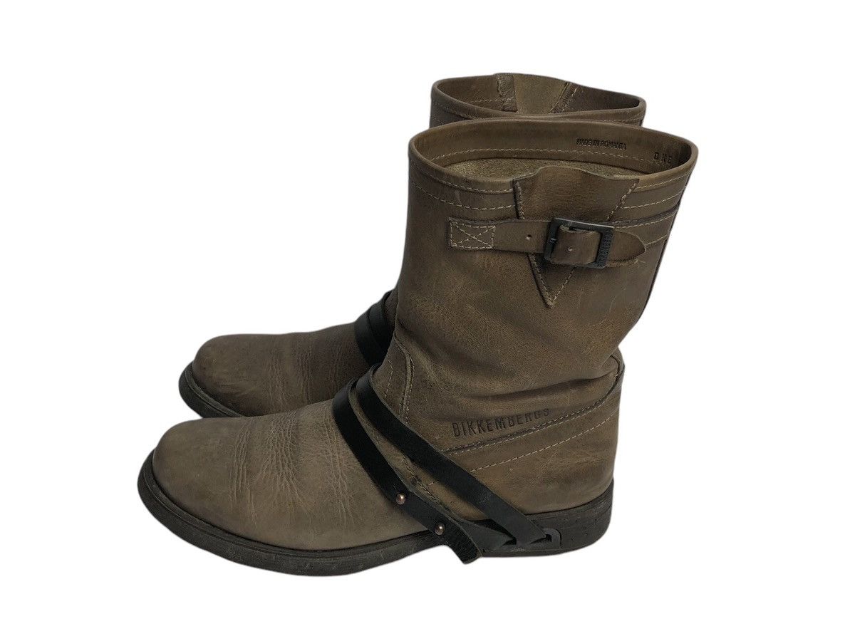 Dirk Bikkembergs Dirk Bikkembergs Lace Trough Heel Hole leather boots Size US 8 / IT 38 - 1 Thumbnail