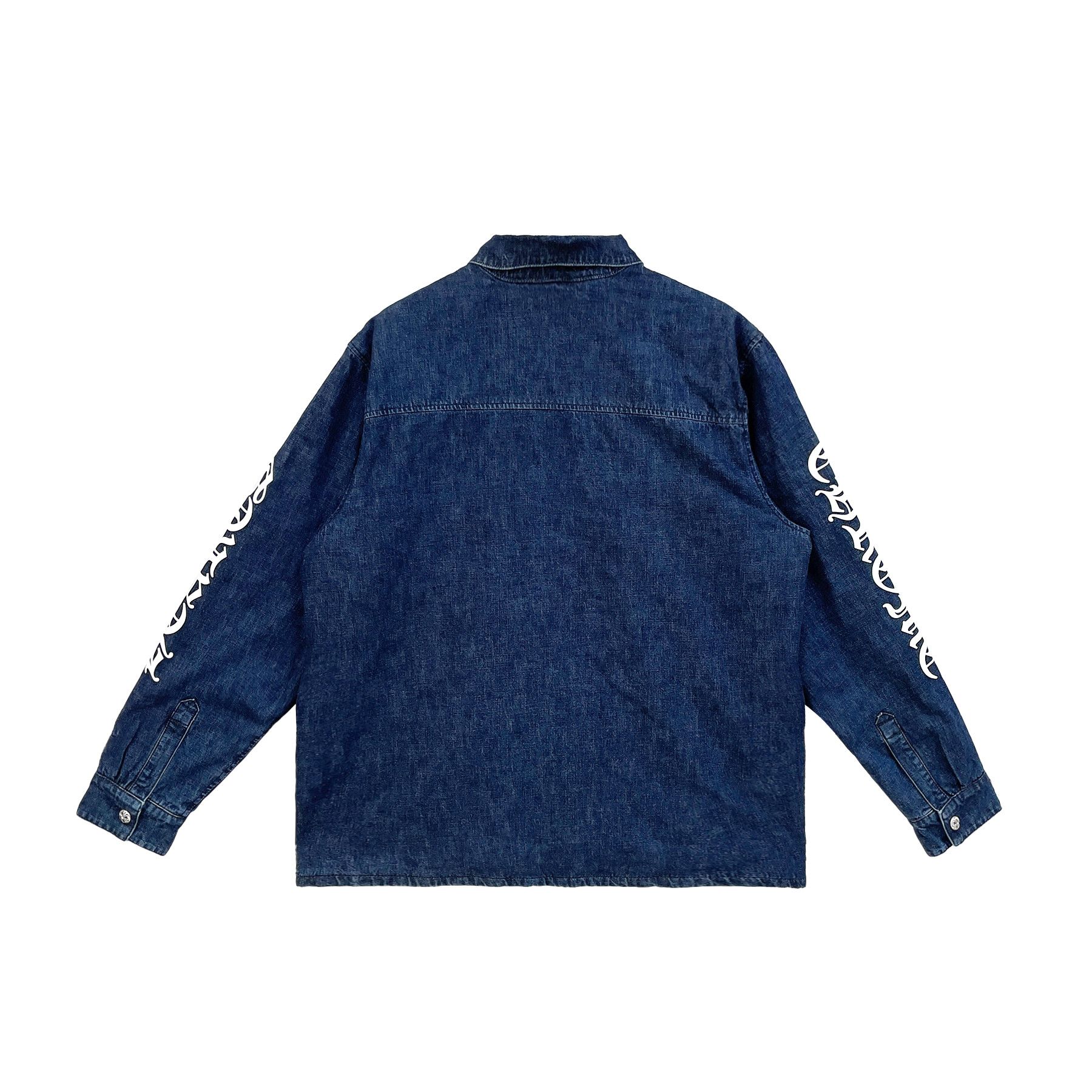 Chrome Hearts Chrome Hearts Blue Script Padded Denim Jacket Size US XXL / EU 58 / 5 - 2 Thumbnail