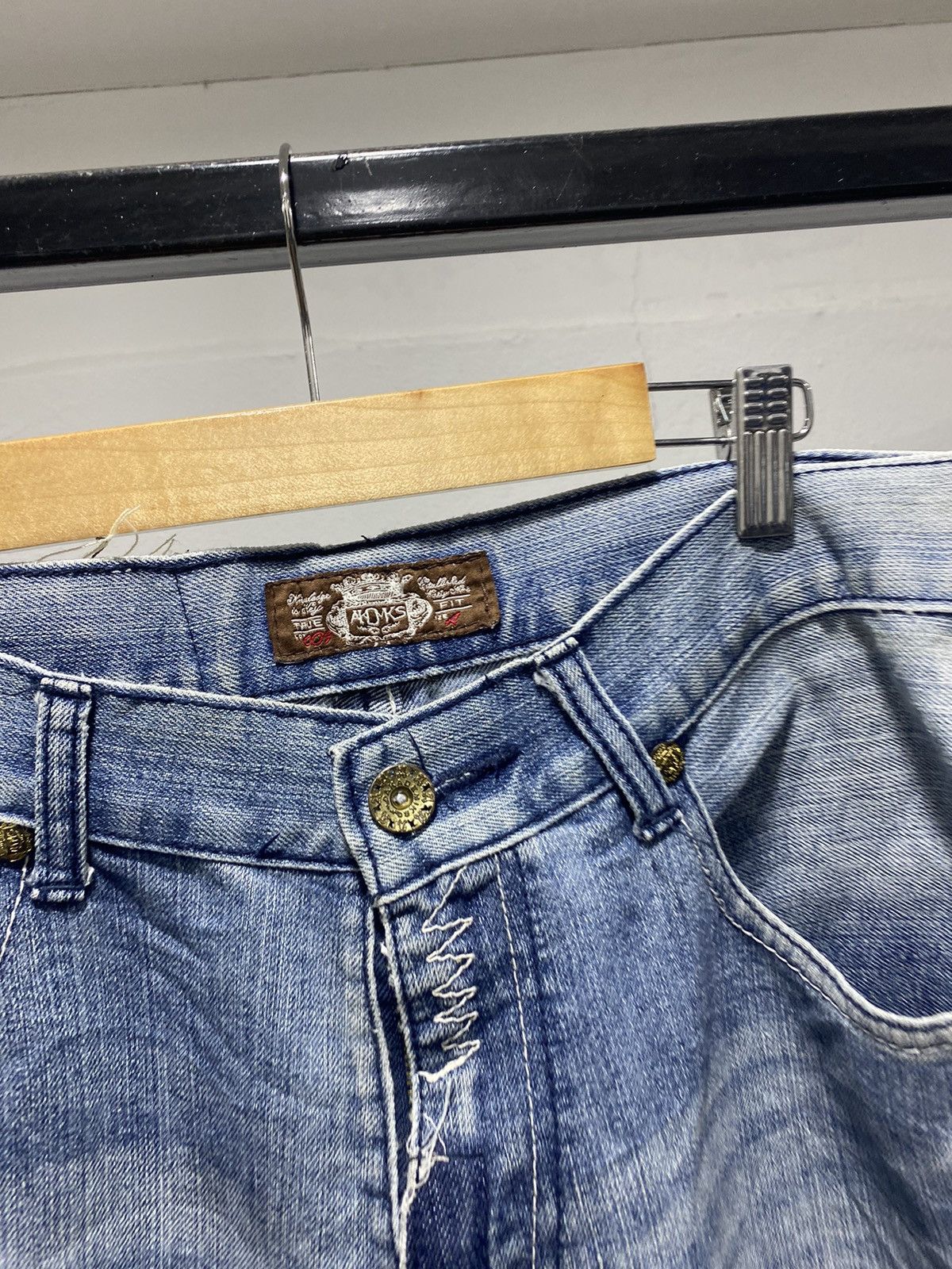 Hysteric Glamour × Japanese Brand × Le Grande Bleu (L.G.B.) ❌FINAL DROP❌ AK Embroidery Jeans Punk Designer Dragon Lgb Size US 34 / EU 50 - 12 Thumbnail
