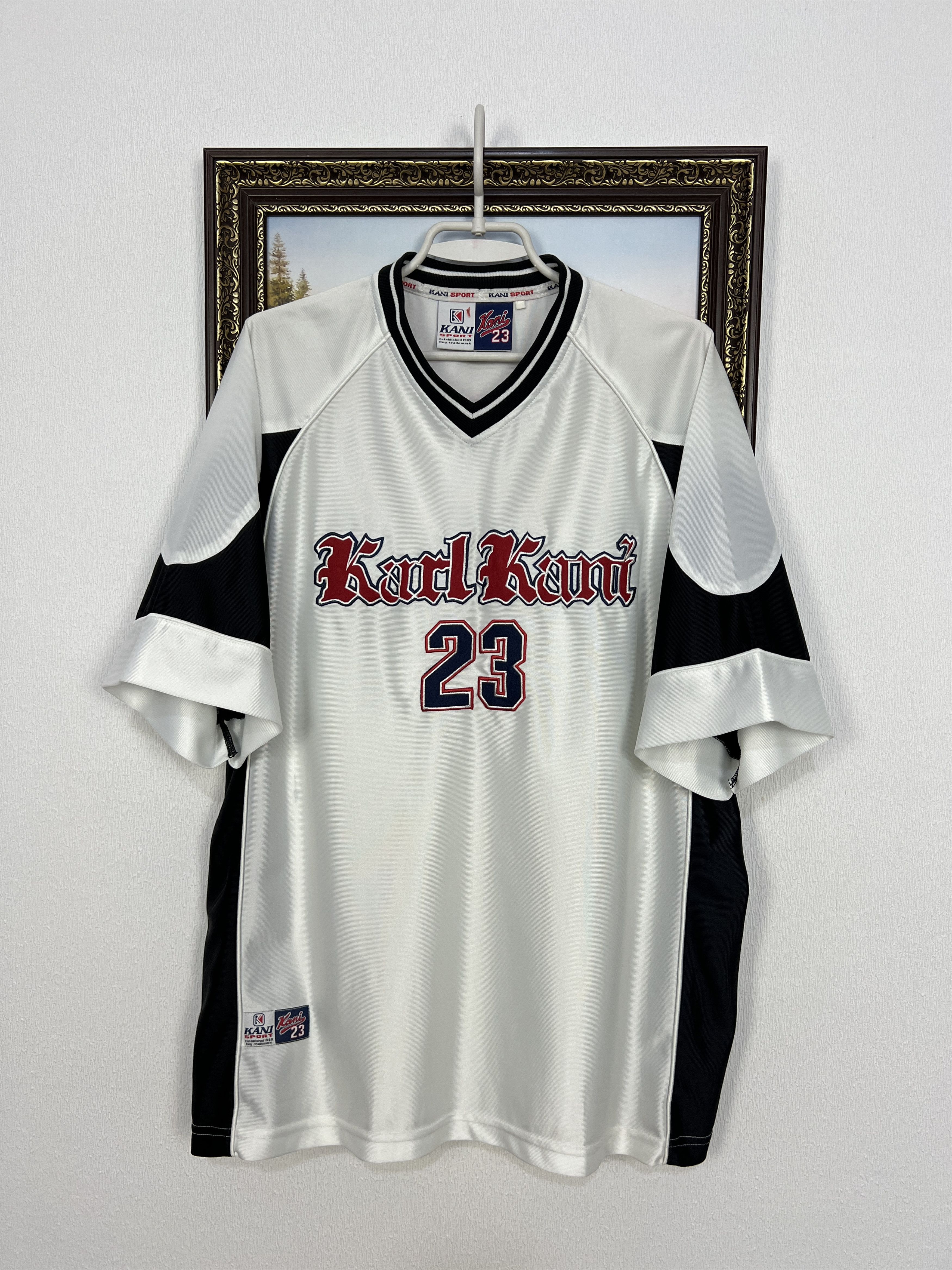 Vintage 90’s Karl Kani Jersey Hip Hop Rap Jersey Tee
