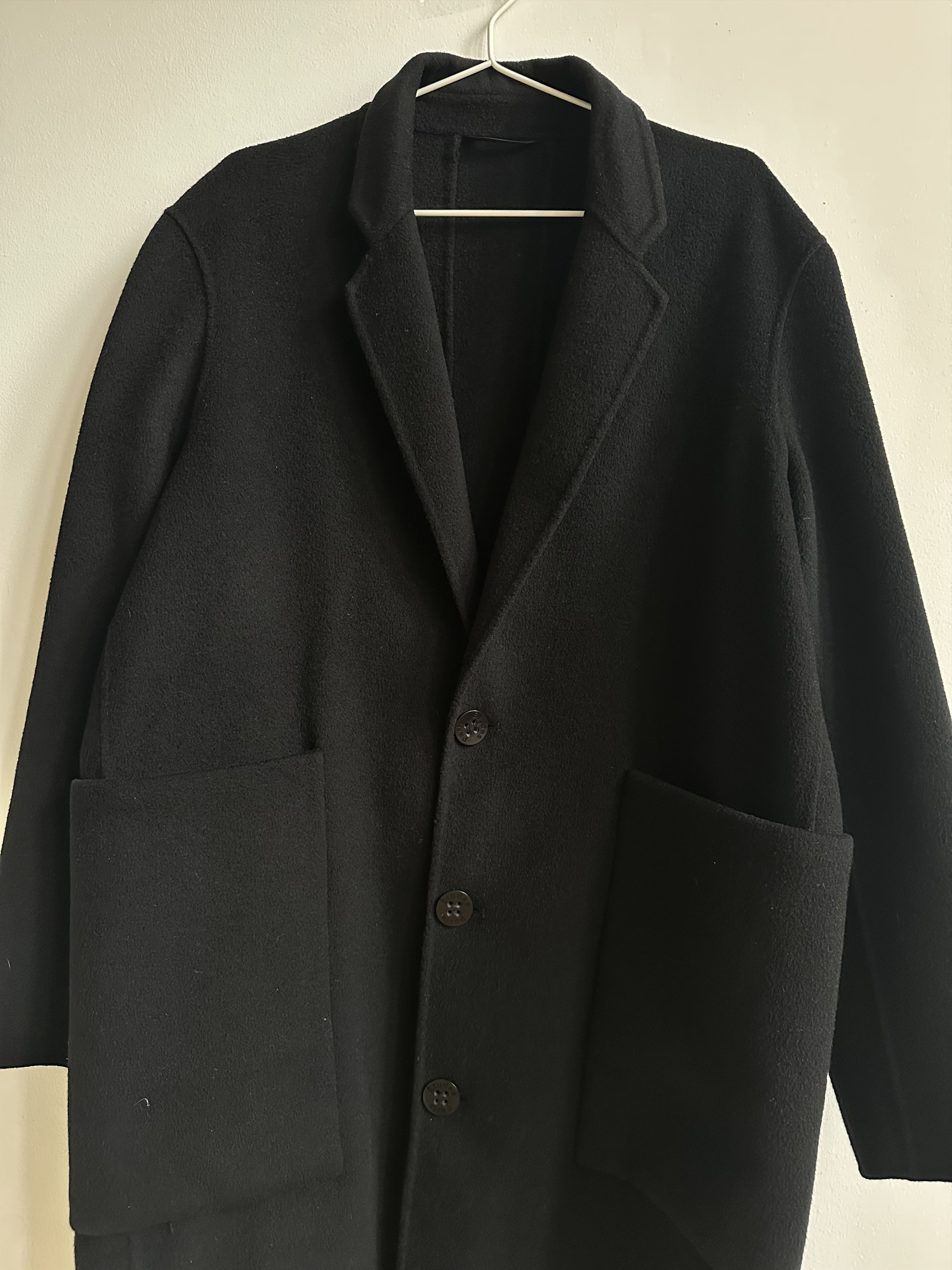 Etudes Studio ARCHEOLOGY CASHMERE BLACK COAT Size 44 Size US S / EU 44-46 / 1 - 4 Thumbnail