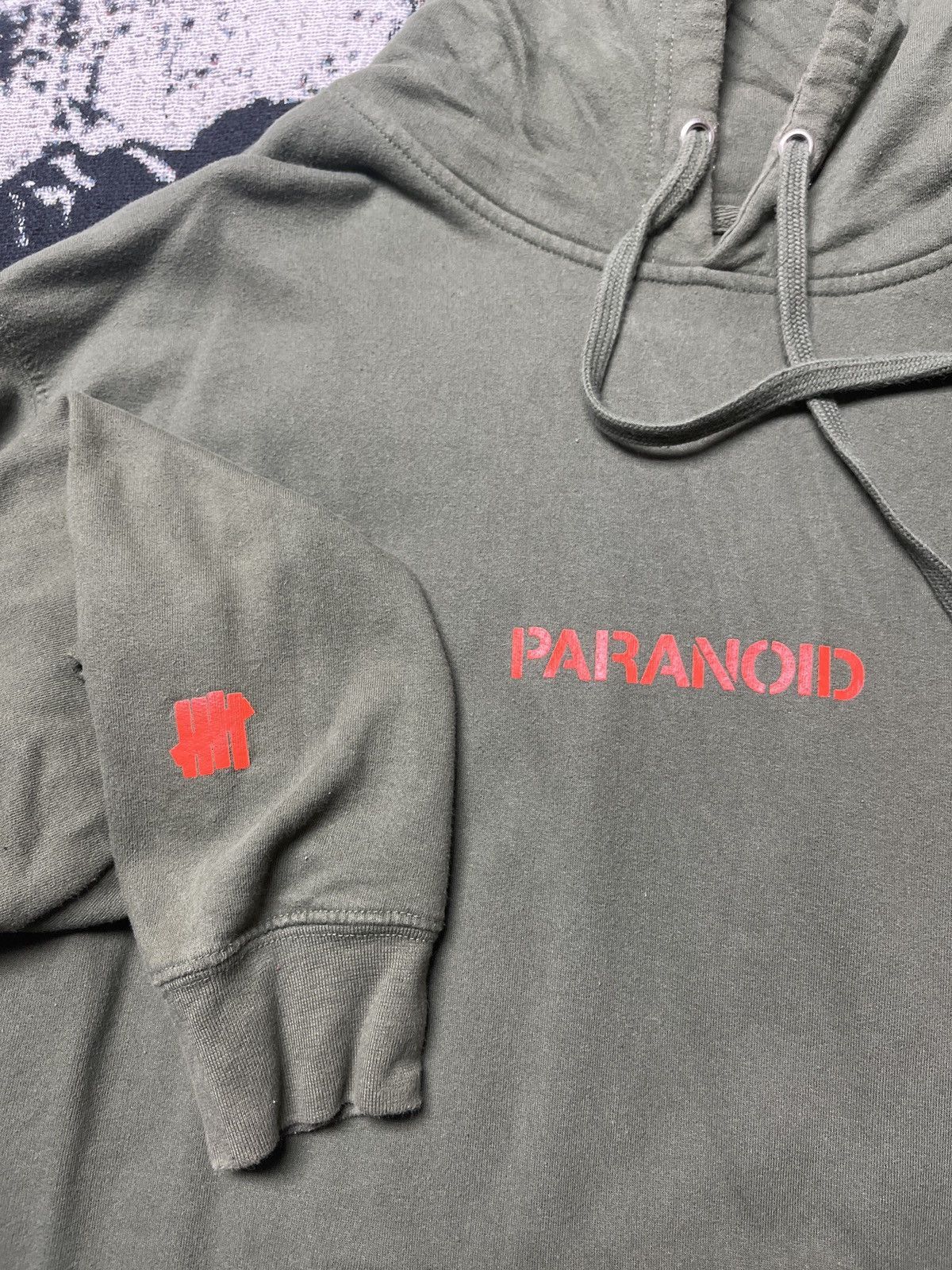 Anti Social Social Club × Undefeated ASSC x Undefeated Olive Hoodie Size US L / EU 52-54 / 3 - 2 Thumbnail
