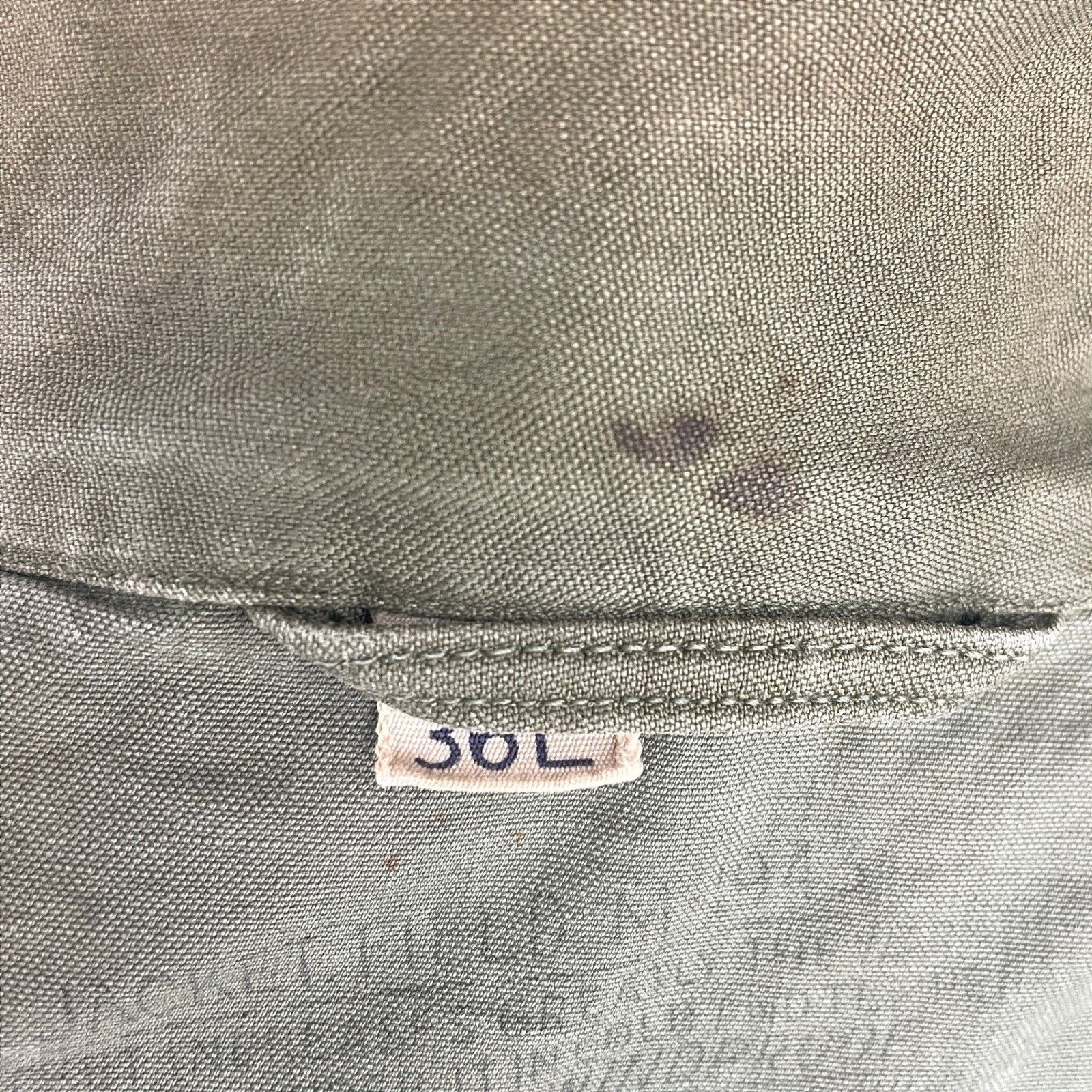 Vintage Army Field Jacket M1943 (36L) Military Distressed Gorp 50s Size US M / EU 48-50 / 2 - 9 Thumbnail