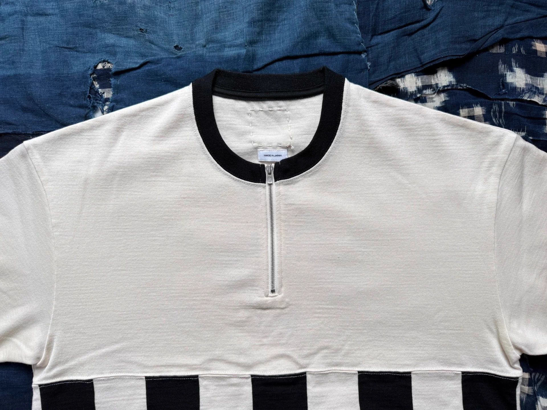 Visvim VISVIM 25SS MERCKX CB ZIP S/S WOOL blk wht 1 Size US S / EU 44-46 / 1 - 3 Thumbnail
