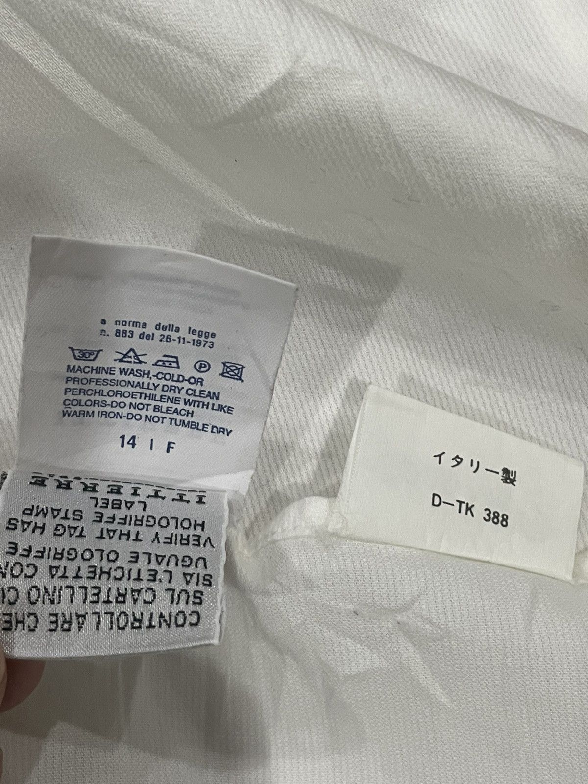 Versus Versace Gianni Versace Versus White shirts Size US L / EU 52-54 / 3 - 5 Thumbnail