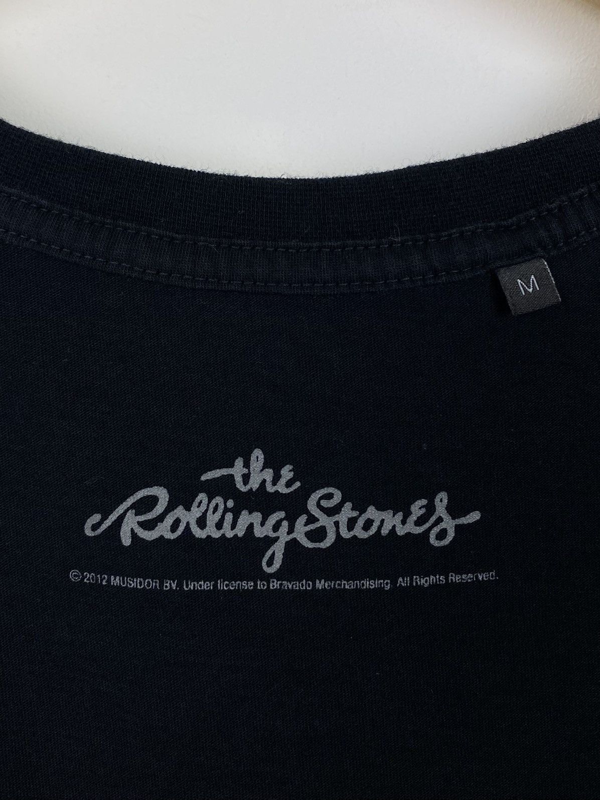 Band Tees Y2K Rolling Stones Rock Band Tour T-Shirt Size M Black Top Size US M / EU 48-50 / 2 - 7 Thumbnail